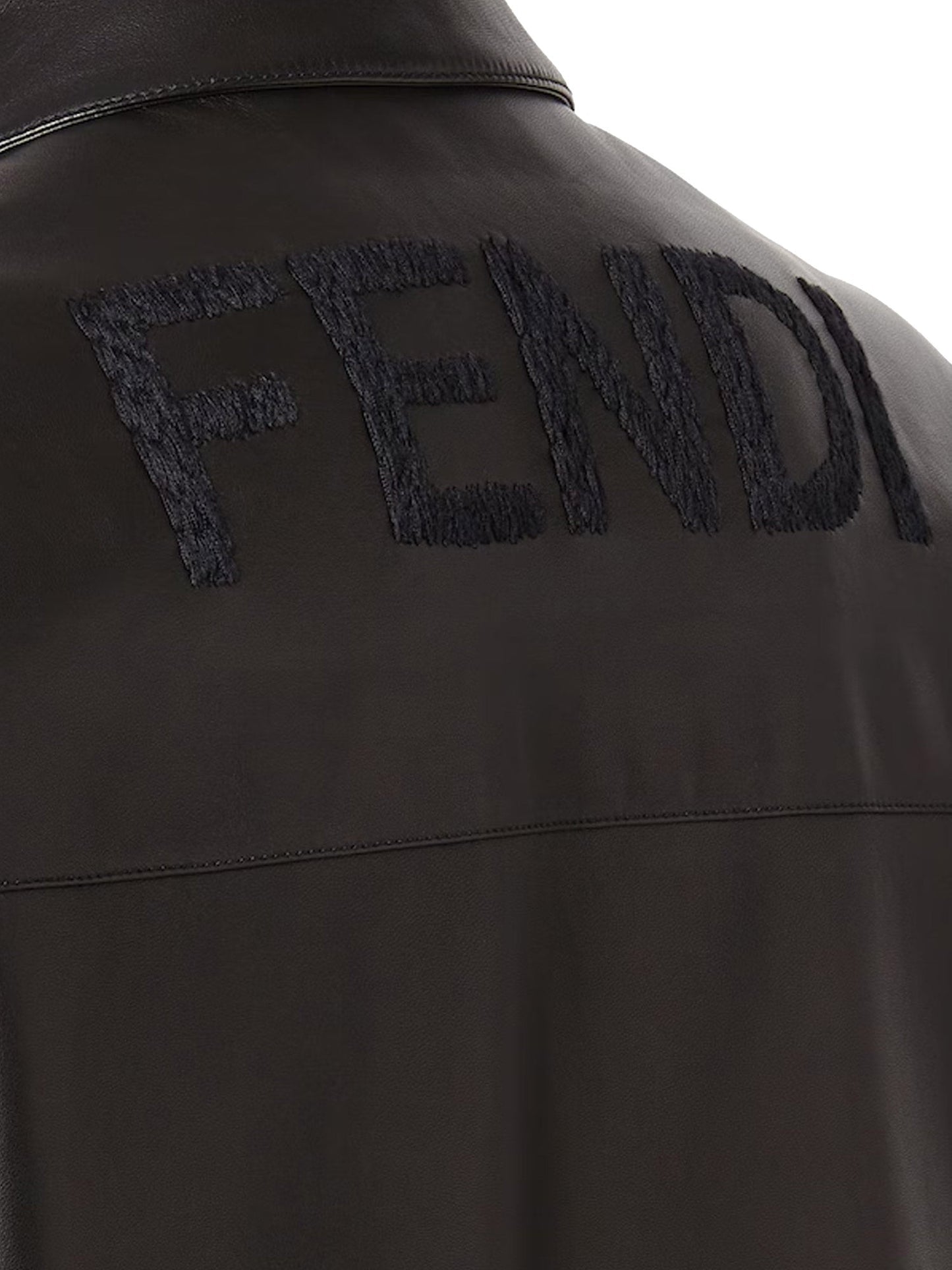 Fendi Men Leather Jacket FENDI