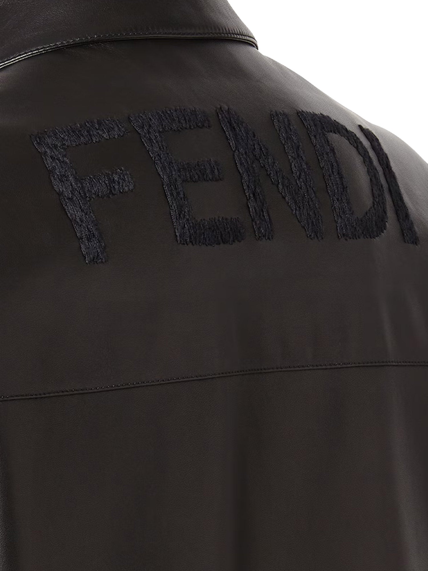 Fendi Men Leather Jacket FENDI