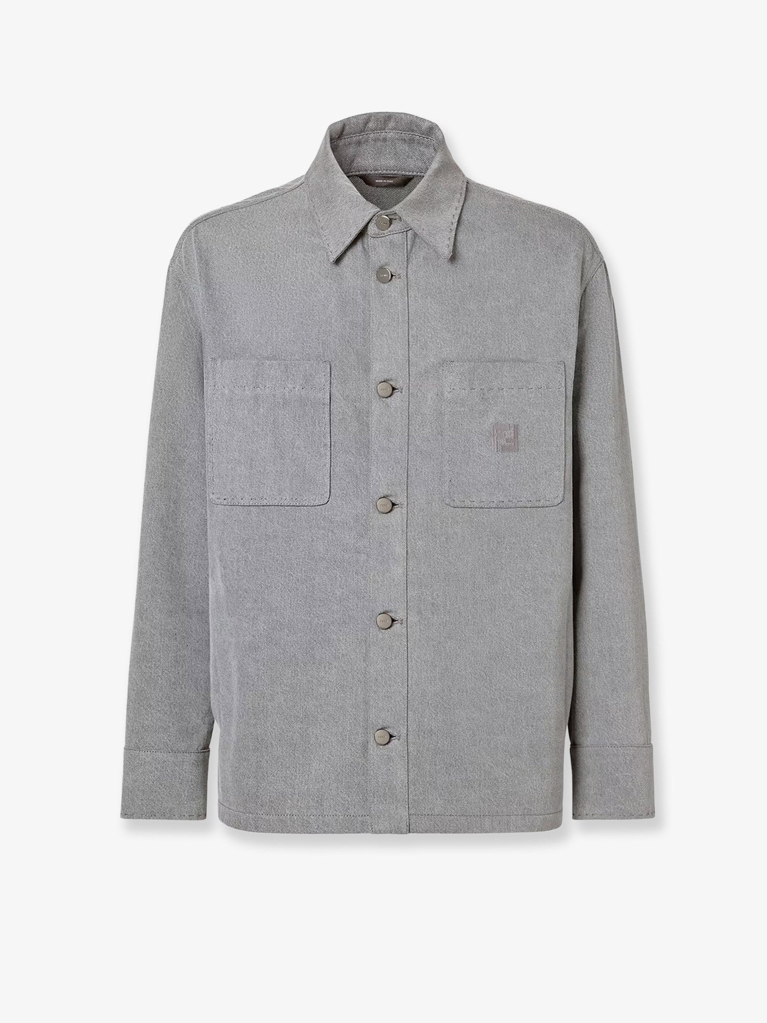 Fendi Men Jacket Denim Stone Bleached FENDI