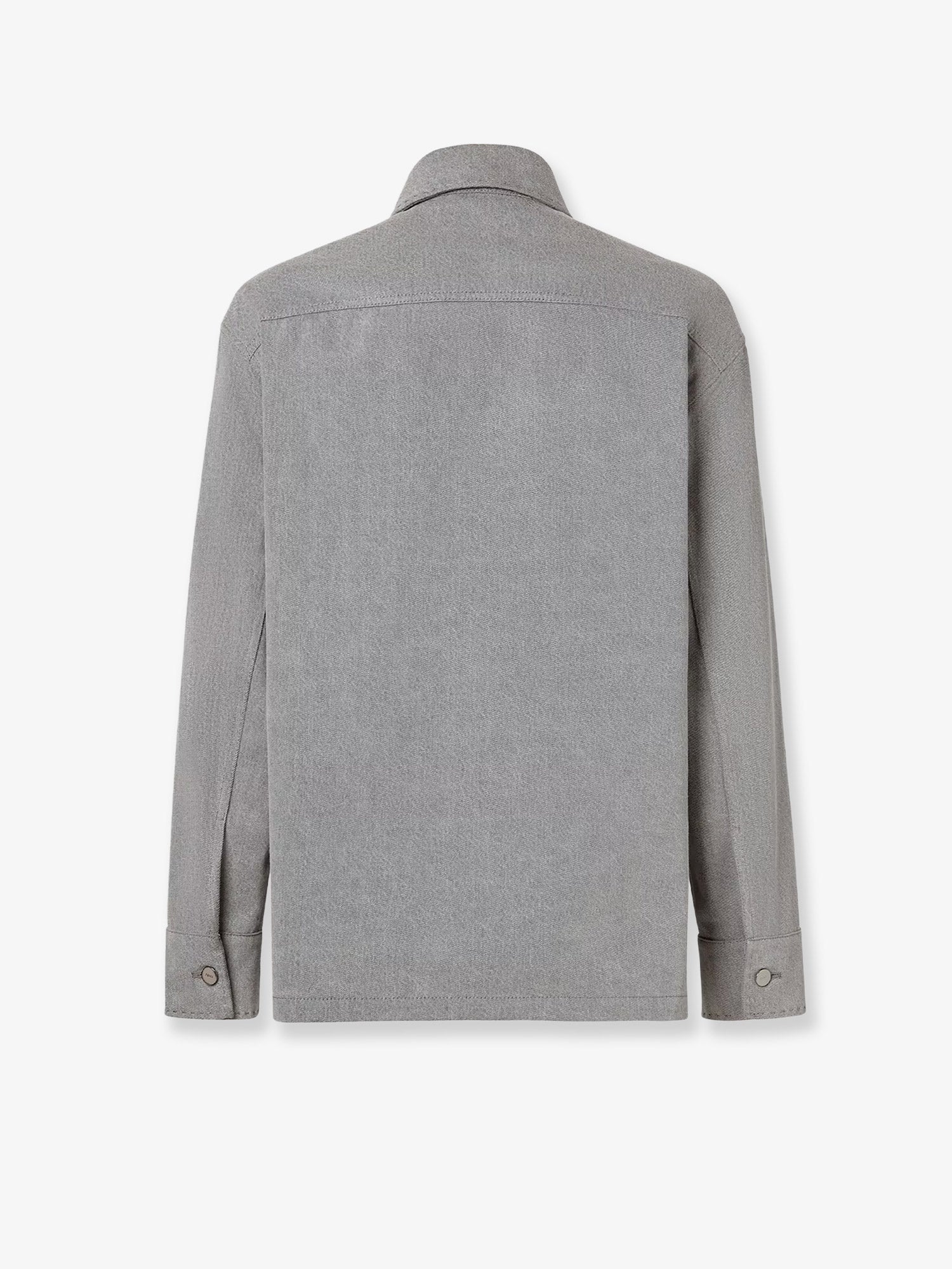Fendi Men Jacket Denim Stone Bleached FENDI