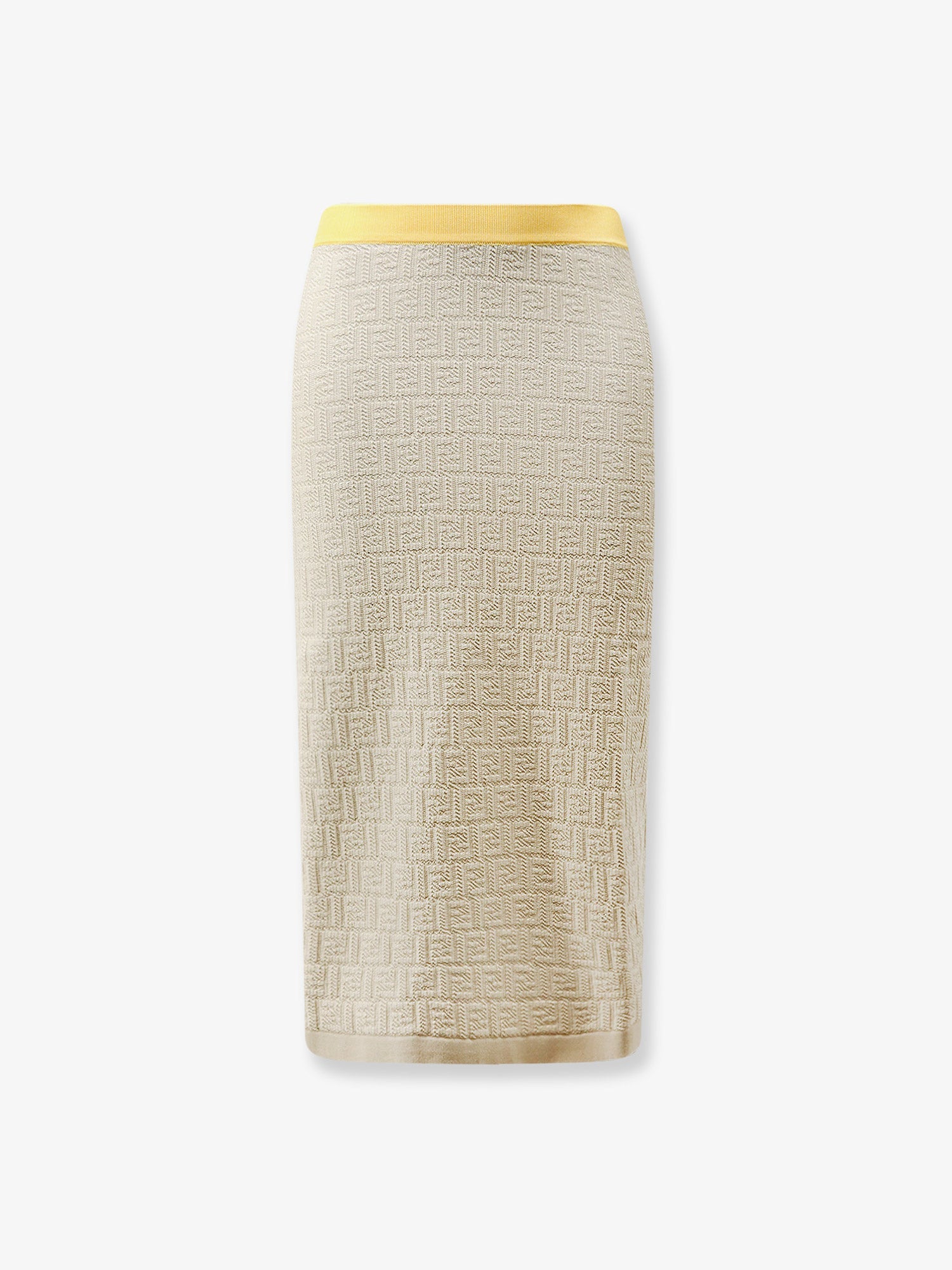 Fendi Women Ff Color Block Skirt FENDI
