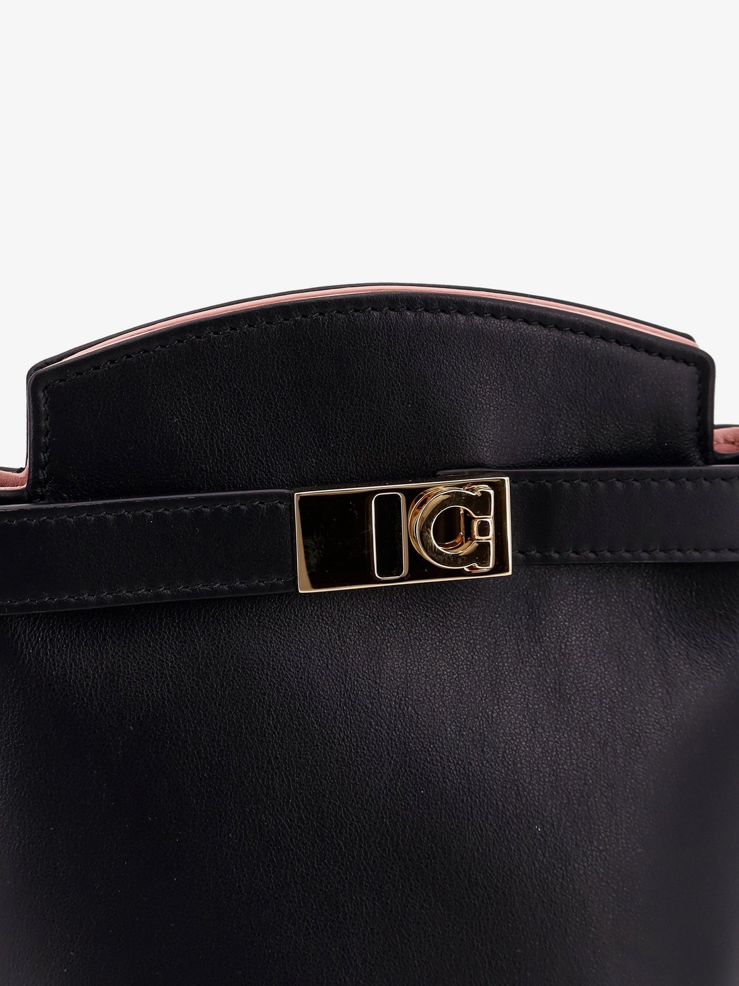 Ferragamo Women Leather Crossbody Bag With Gancini Detail FERRAGAMO