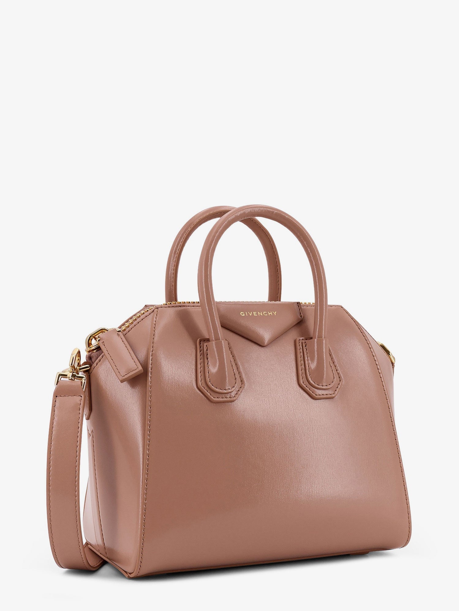 Givenchy Women Antigona Mini Leather Crossbody Bag GIVENCHY