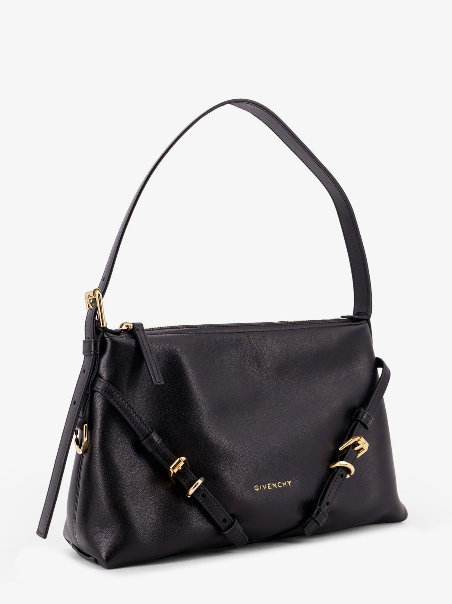 Givenchy Women Voyou Leather Shoulder Bag GIVENCHY