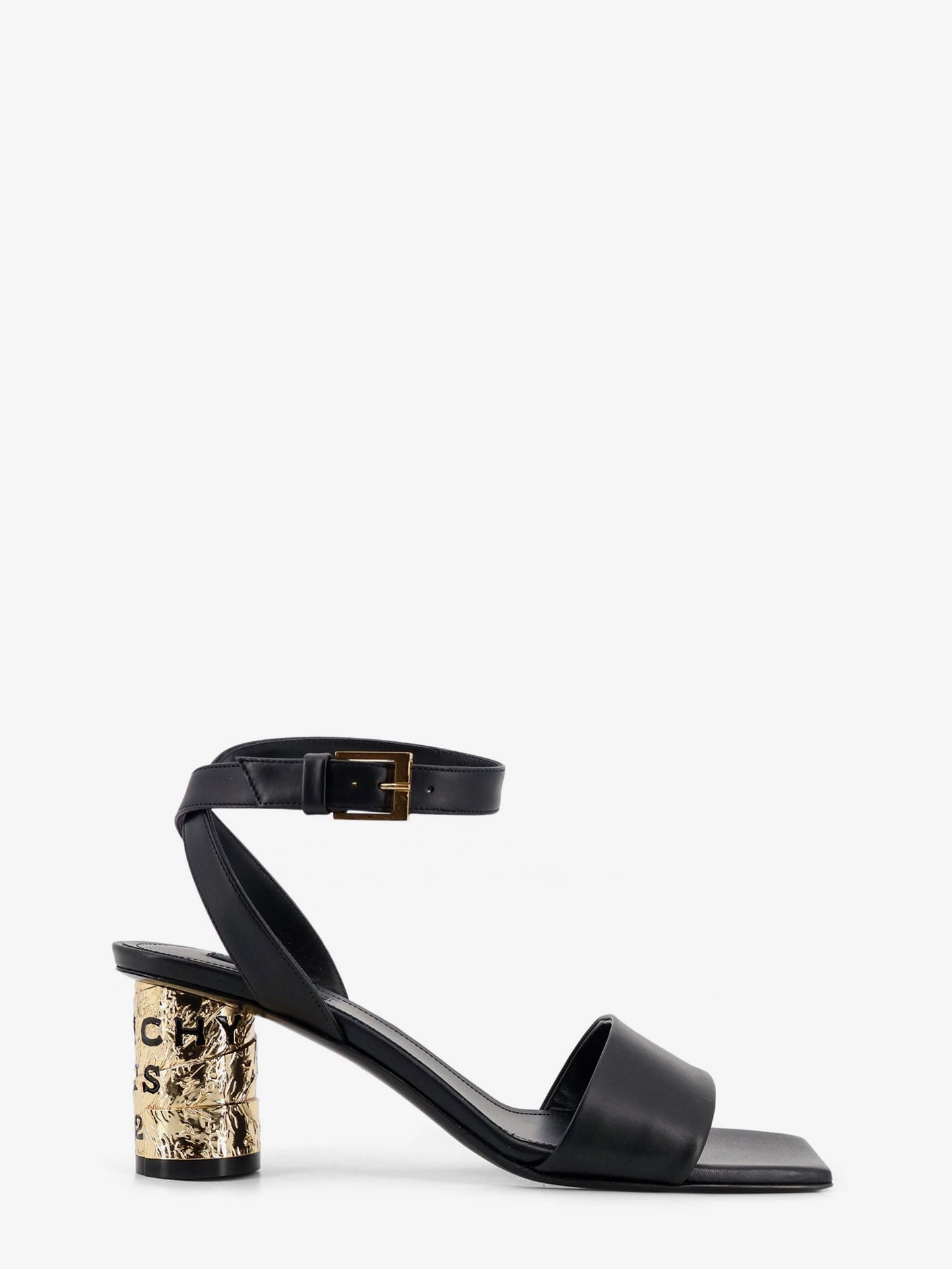 Givenchy Women Tape Leather Heeled Sandals GIVENCHY