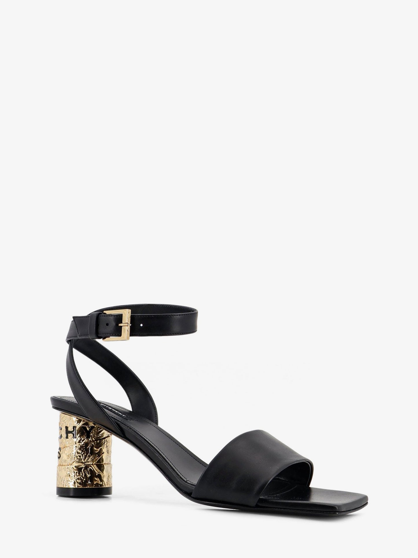 Givenchy Women Tape Leather Heeled Sandals GIVENCHY