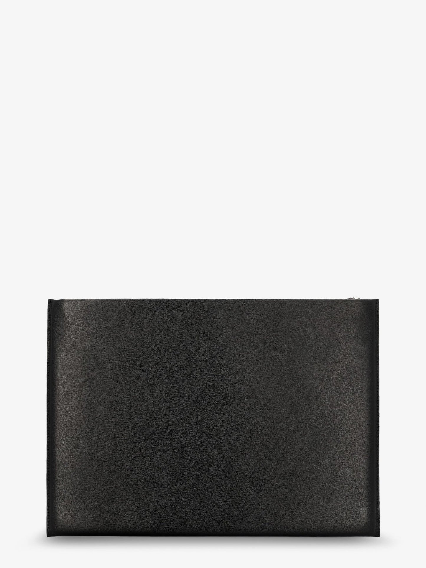 Givenchy Men Leather Clutch Bag With Lettering Logo On The Front GIVENCHY