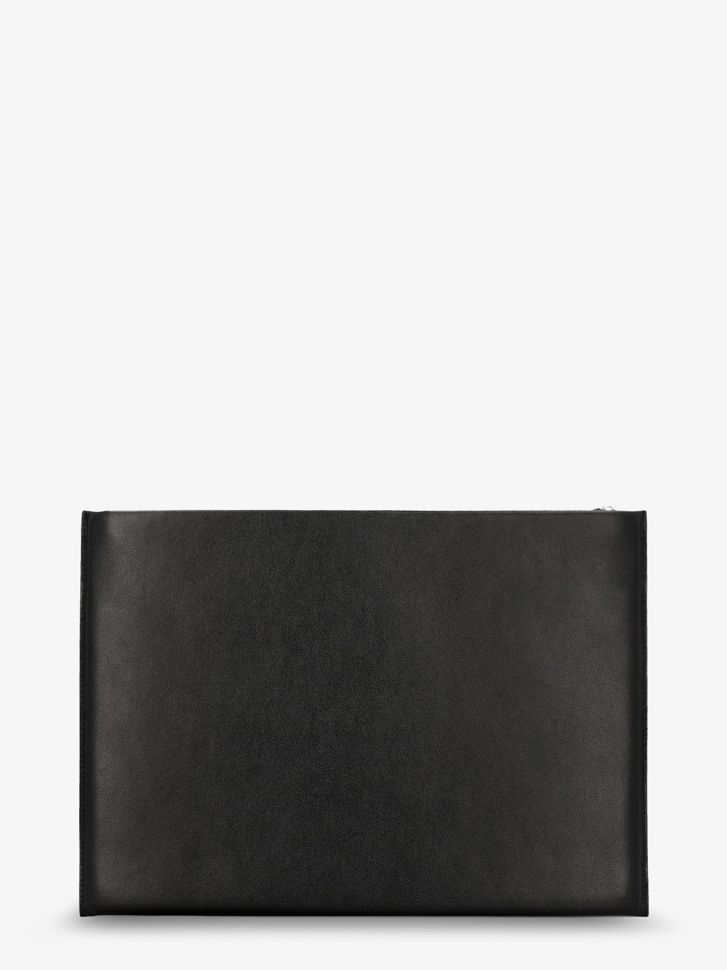 Givenchy Men Leather Clutch Bag With Lettering Logo On The Front GIVENCHY