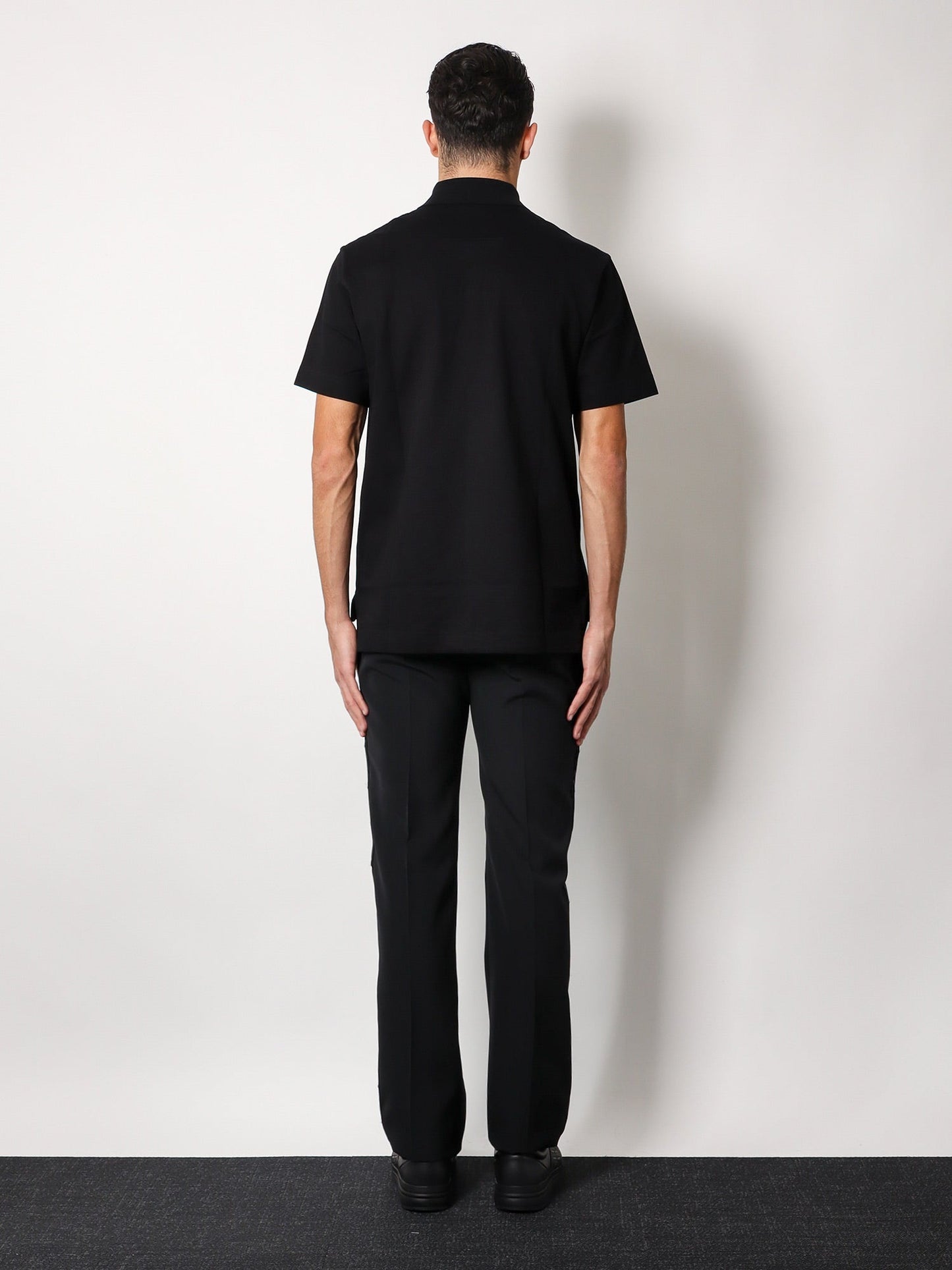 Givenchy Men Pique Cotton Polo Shirt With 4G Embroidery GIVENCHY
