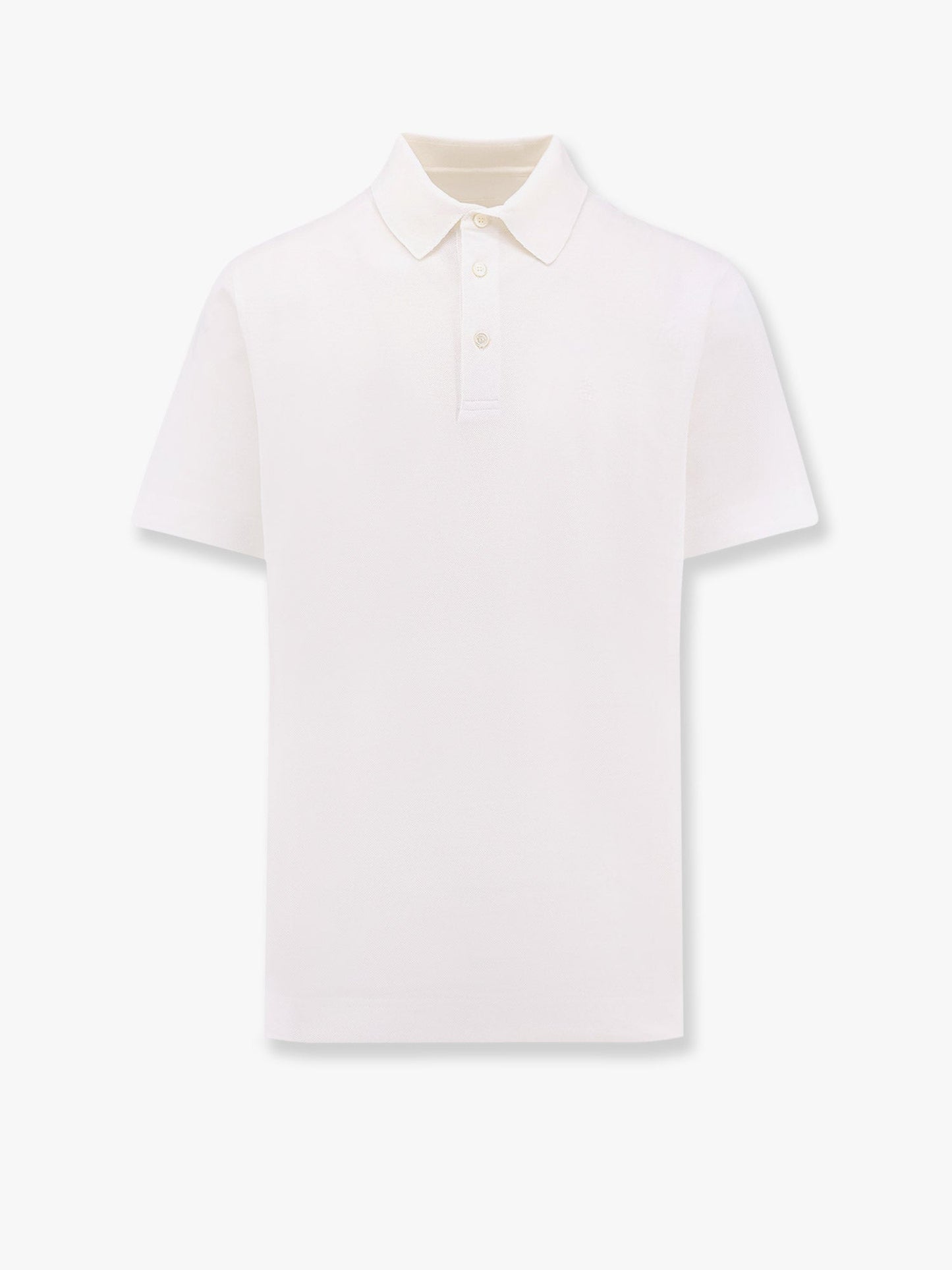 Givenchy Men Pique Cotton Polo Shirt With 4G Embroidery GIVENCHY