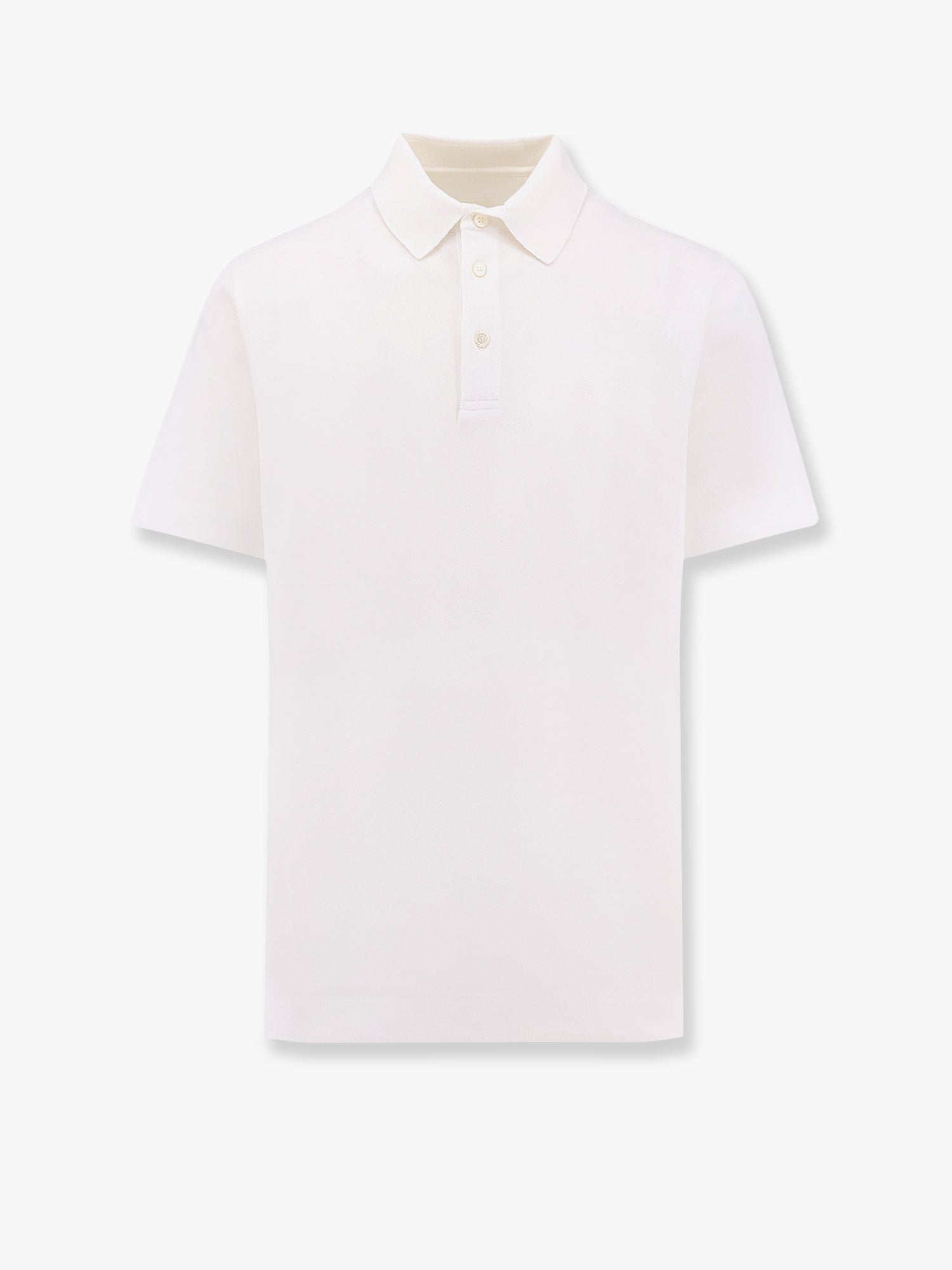 Givenchy Men Pique Cotton Polo Shirt With 4G Embroidery GIVENCHY