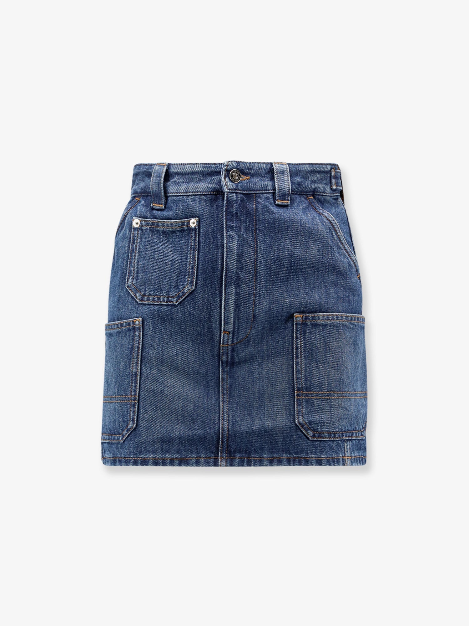 Givenchy Women Denim Mini Skirt GIVENCHY