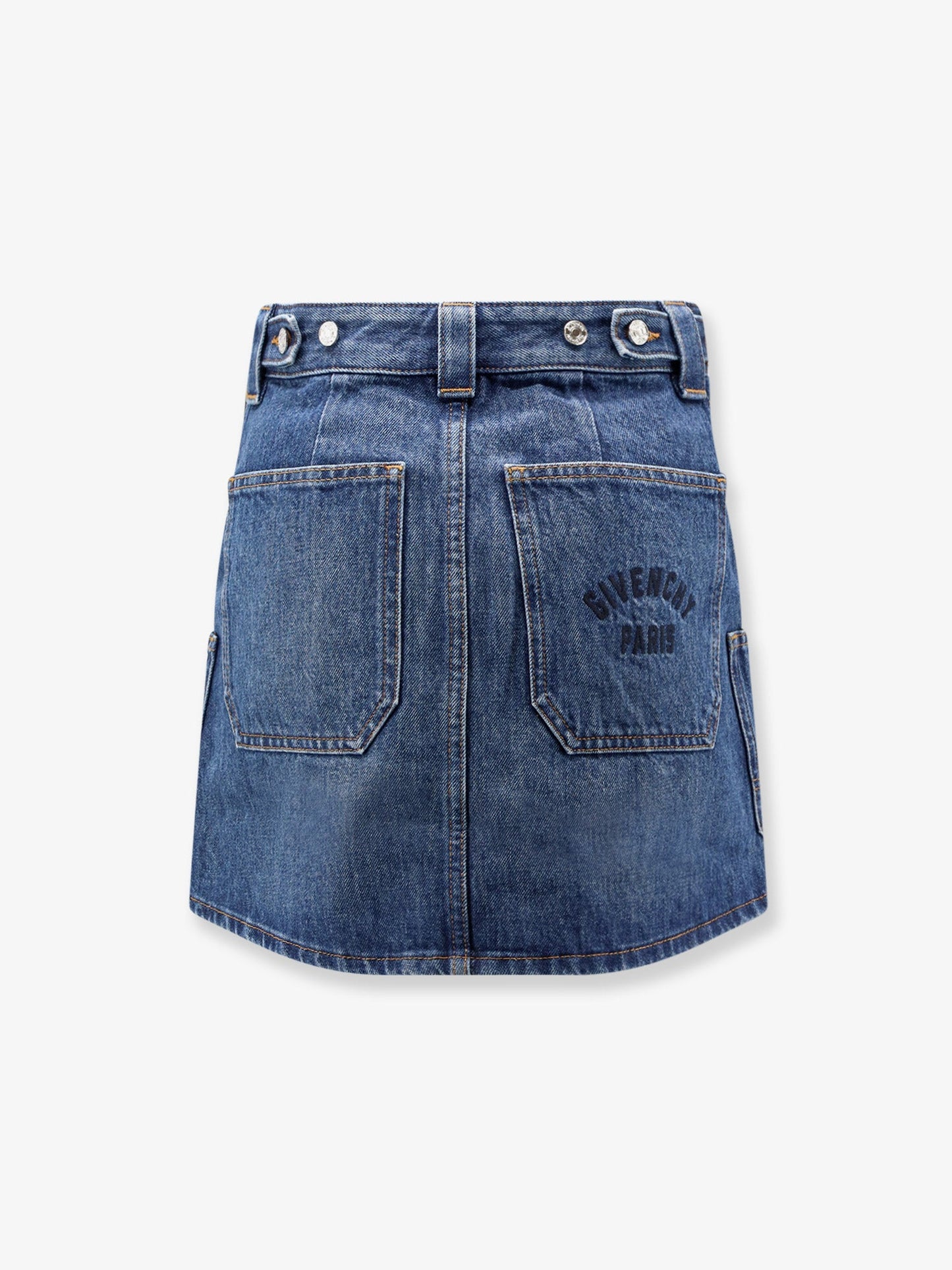 Givenchy Women Denim Mini Skirt GIVENCHY