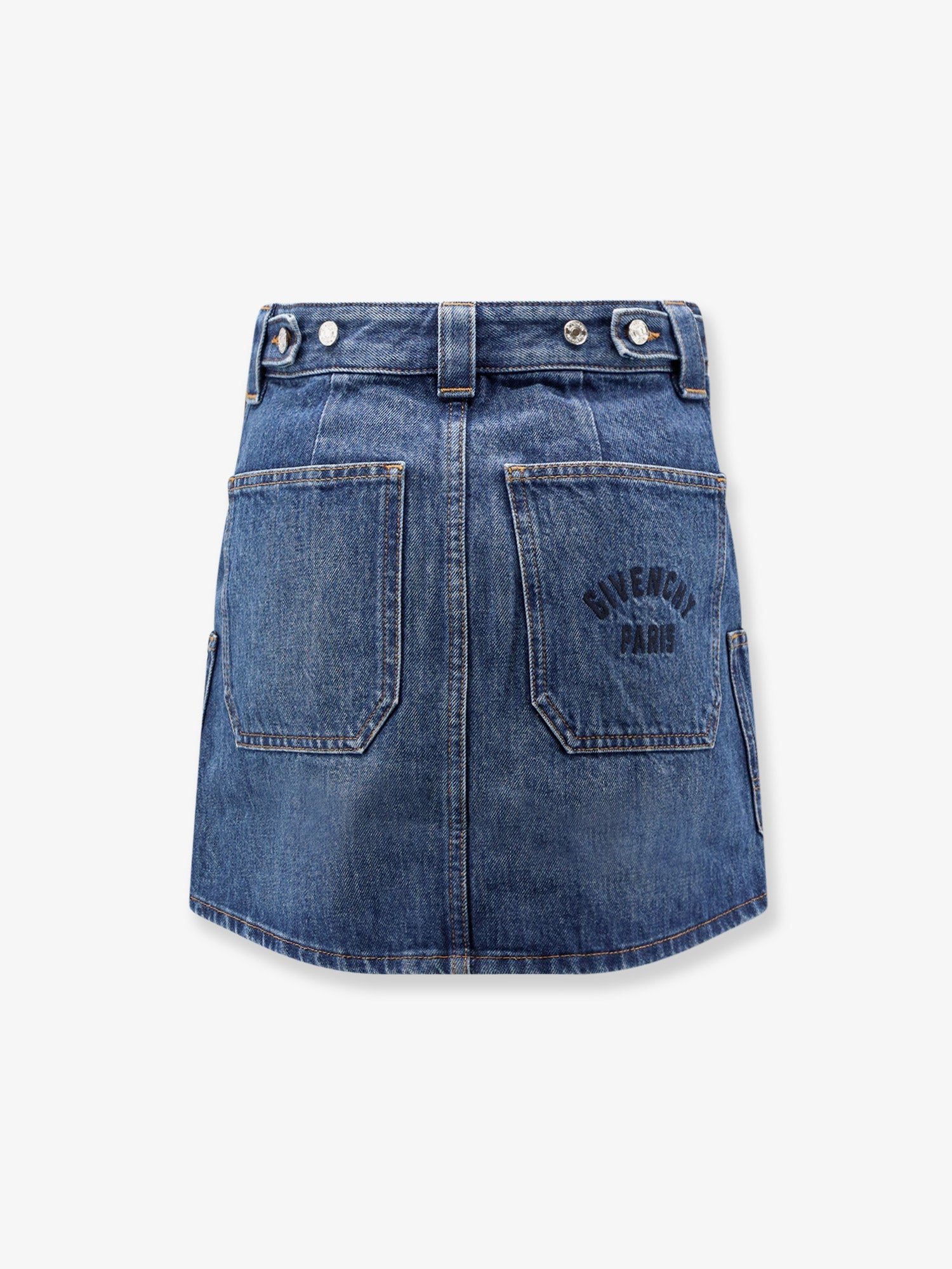 Givenchy Women Denim Mini Skirt GIVENCHY