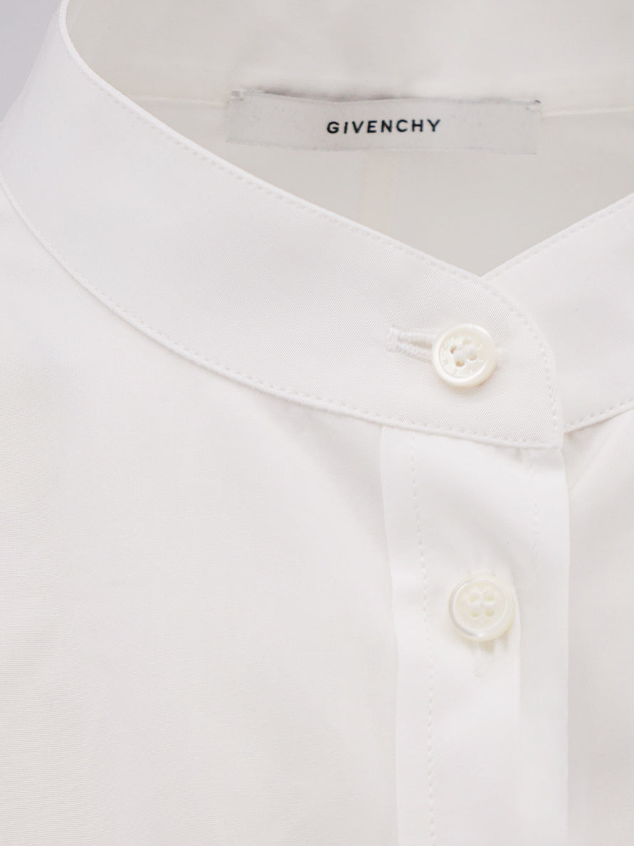 Givenchy Women Open Back Cotton Shirt GIVENCHY