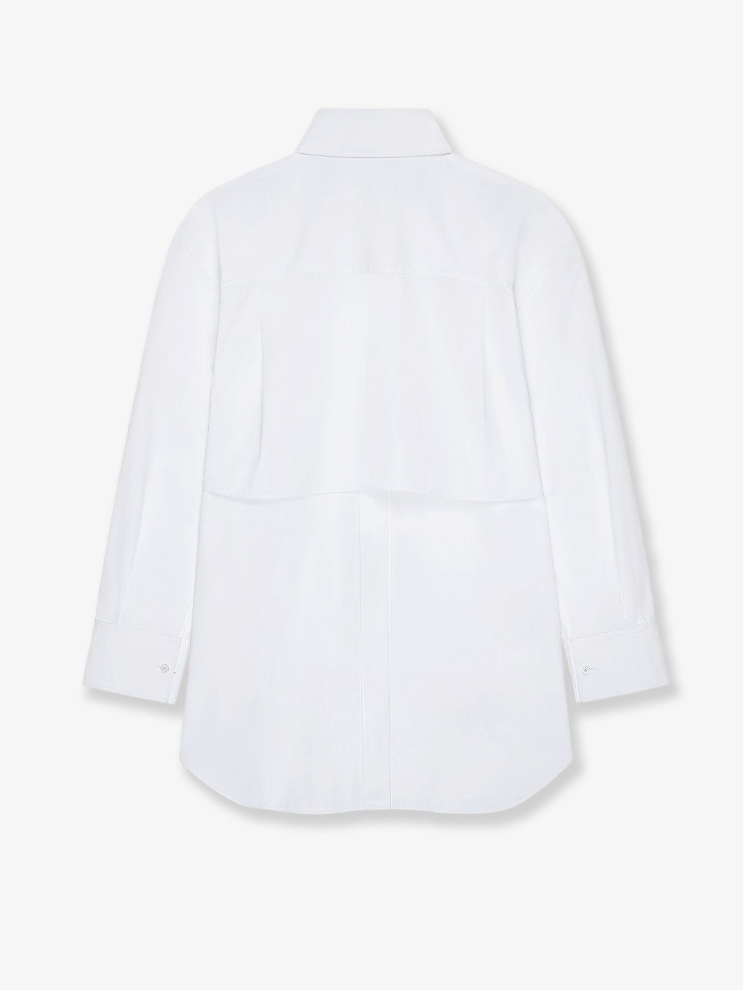 Givenchy Women Backless Cotton Shirt GIVENCHY
