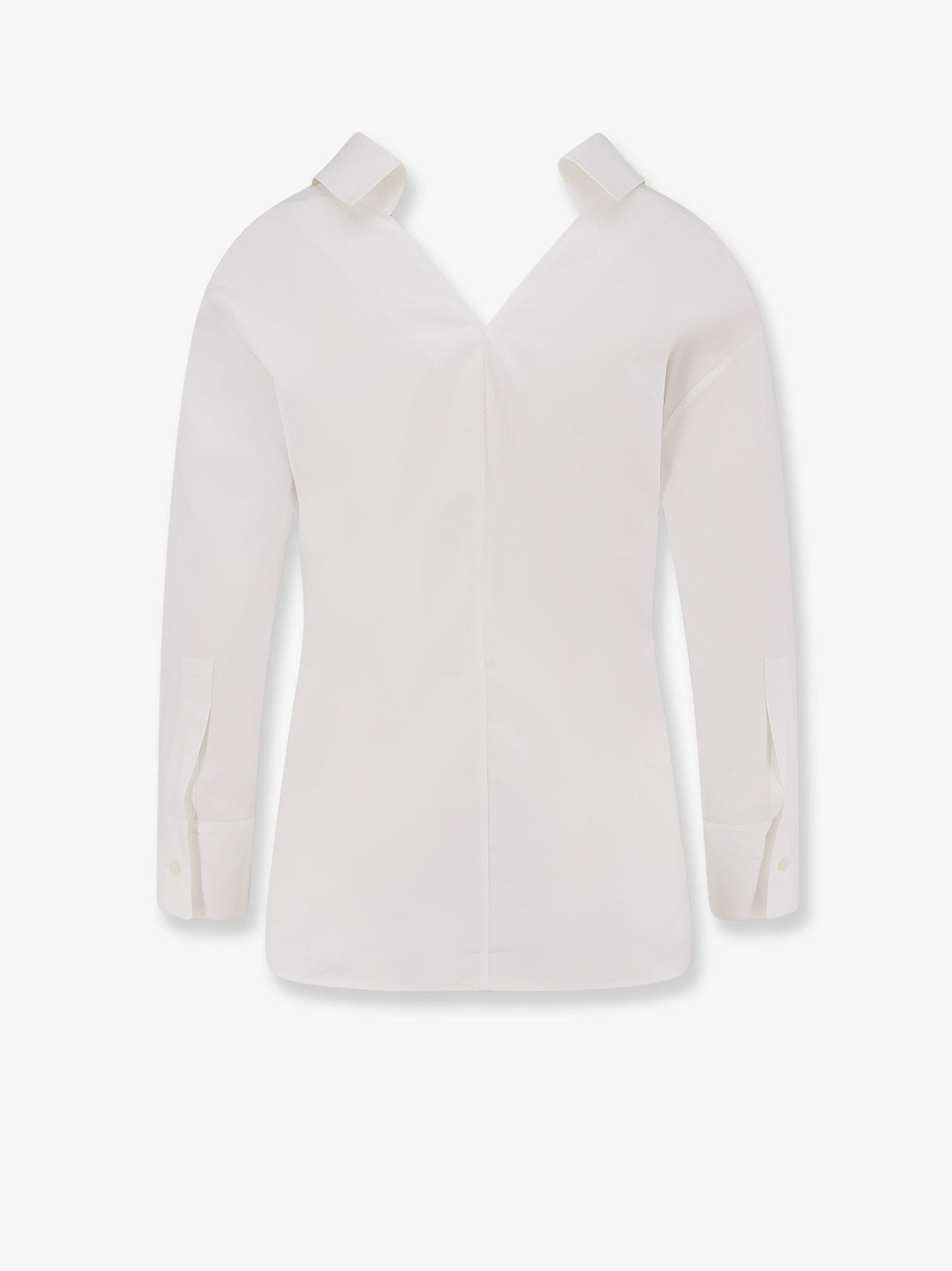 Givenchy Women Open Cotton Shirt GIVENCHY