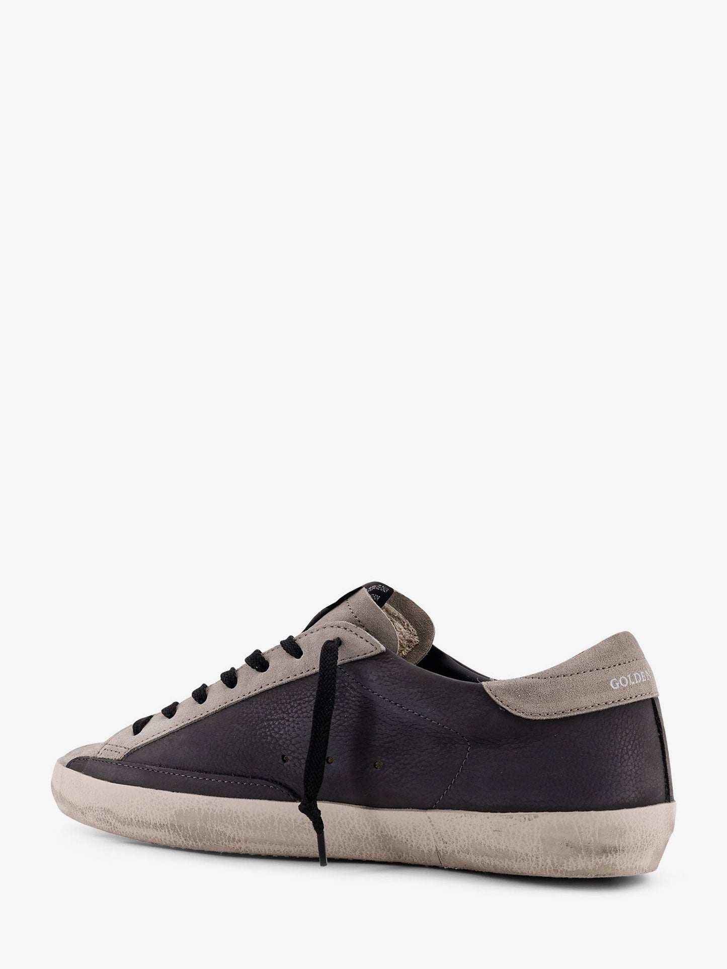 Golden Goose Deluxe Brand Men Superstar Leather Sneakers With Side Logo GOLDEN GOOSE