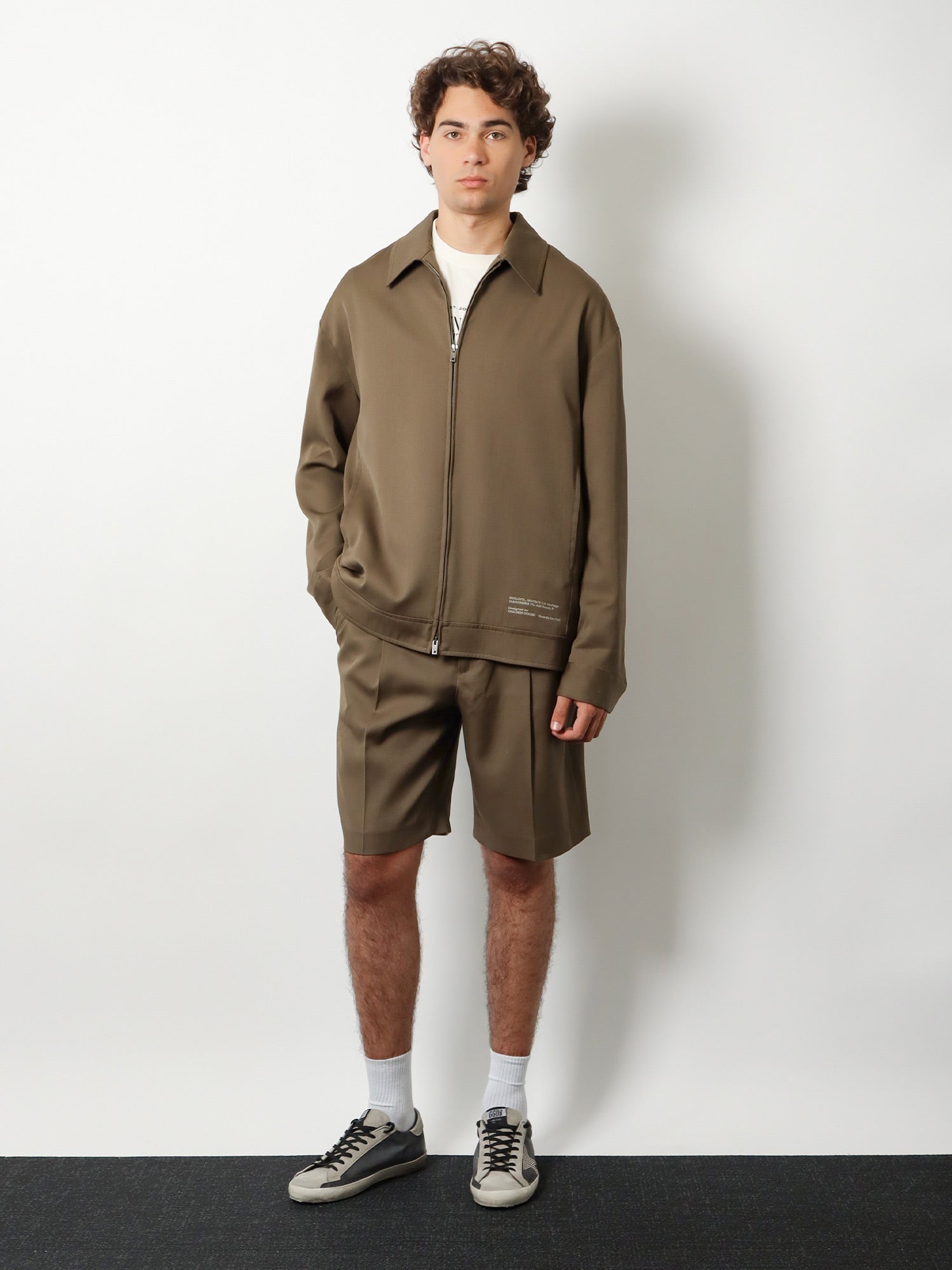 Golden Goose Deluxe Brand Men Virgin Wool Shorts GOLDEN GOOSE