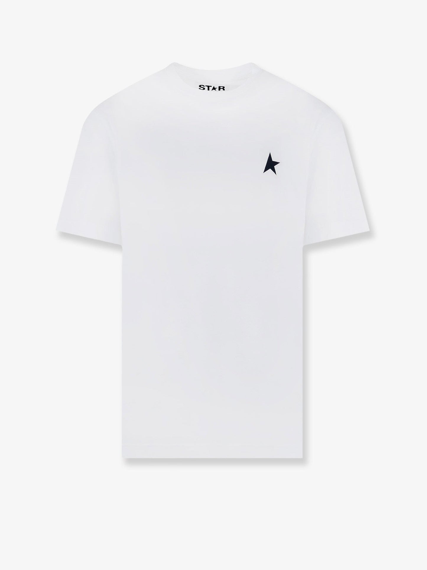 Golden Goose Deluxe Brand Men Cotton T-Shirt With Logo Print GOLDEN GOOSE