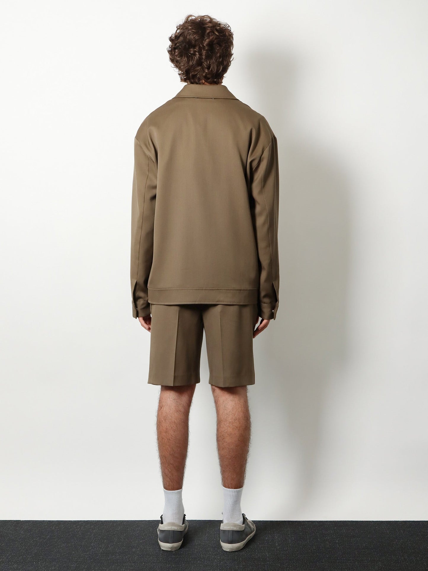 Golden Goose Deluxe Brand Men Coach Wool And Cotton Jacket GOLDEN GOOSE