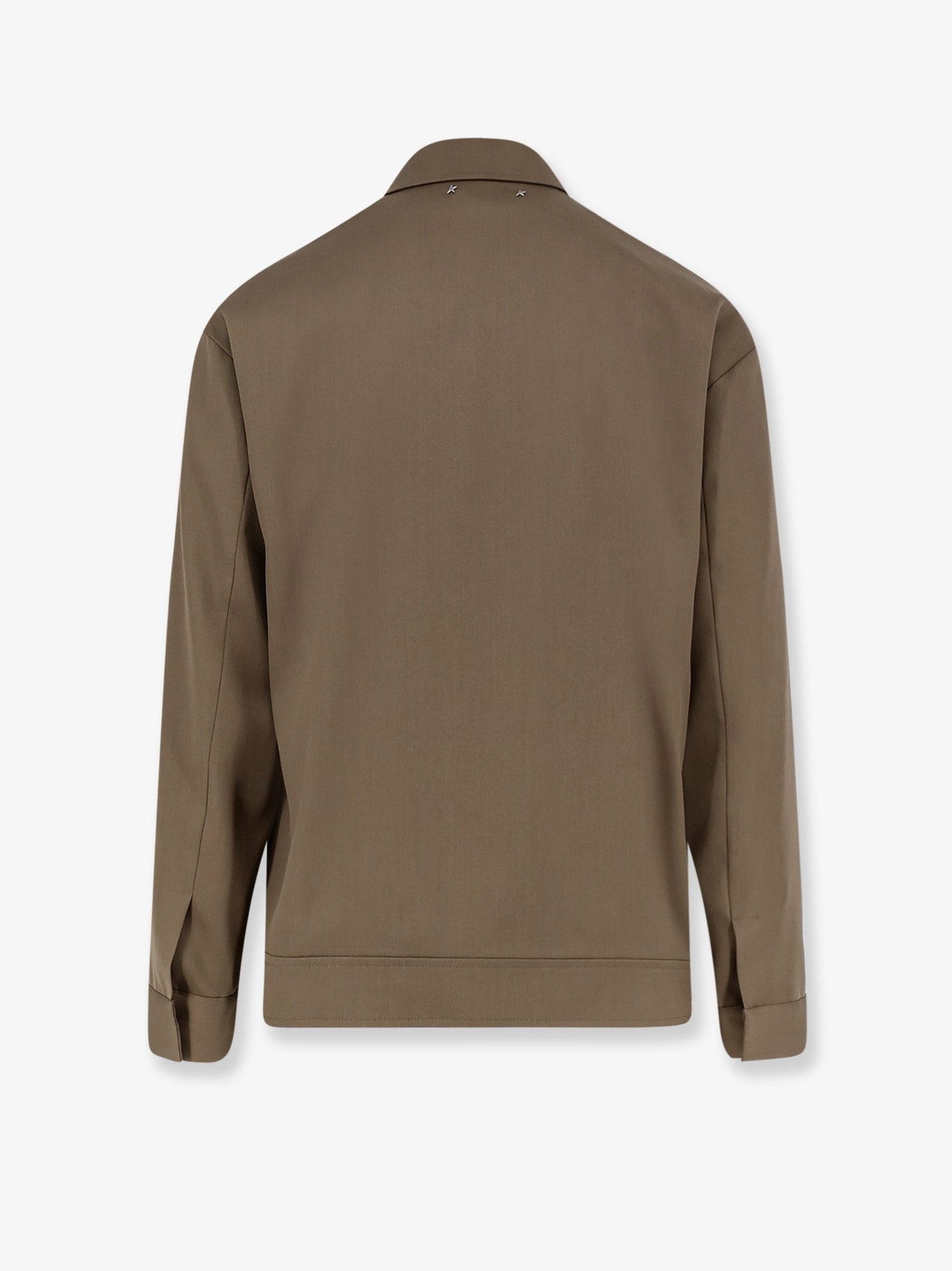 Golden Goose Deluxe Brand Men Coach Wool And Cotton Jacket GOLDEN GOOSE