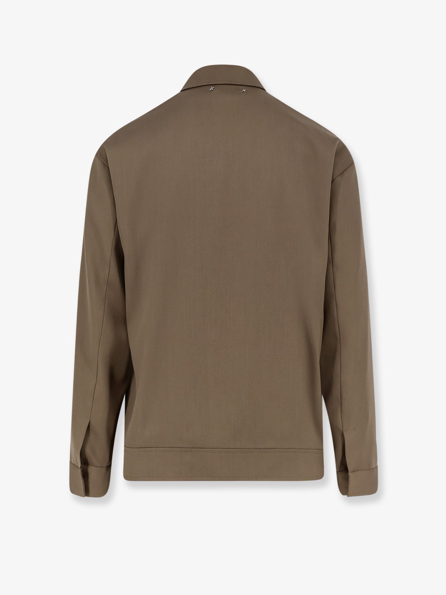 Golden Goose Deluxe Brand Men Coach Wool And Cotton Jacket GOLDEN GOOSE