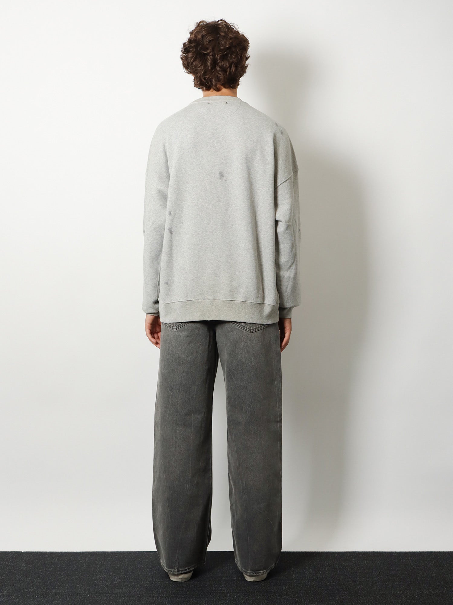 Golden Goose Deluxe Brand Men Cotton Sweatshirt With Print On The Front GOLDEN GOOSE
