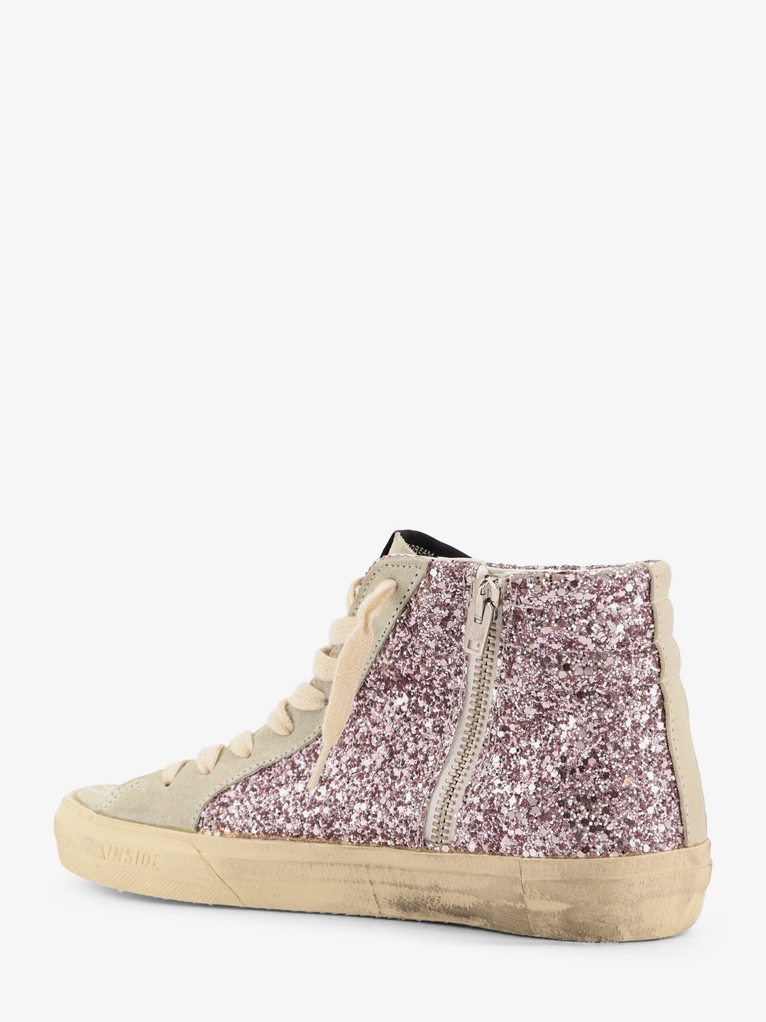 Golden Goose Deluxe Brand Women Leather Sneakers With All-Over Glitter Detail GOLDEN GOOSE