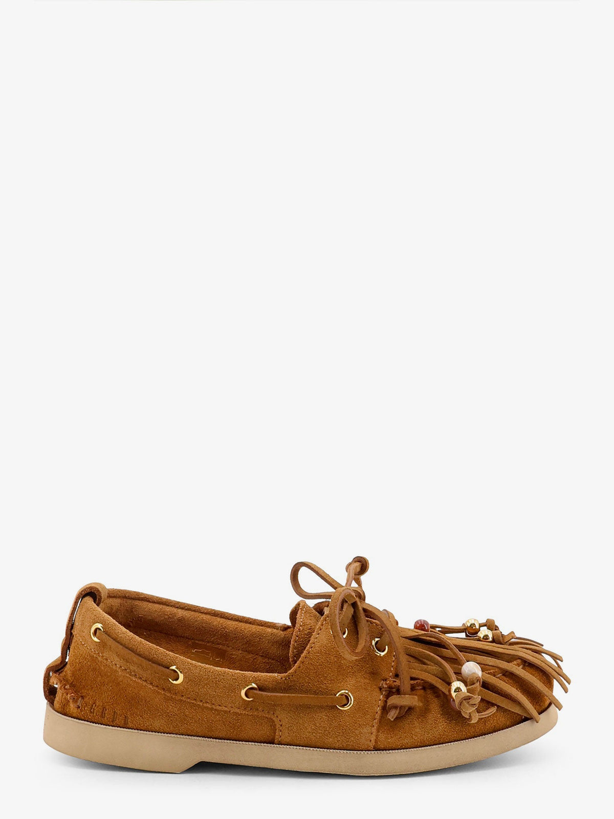 Golden Goose Deluxe Brand Women Cruise With Fringes Suede Loafers GOLDEN GOOSE