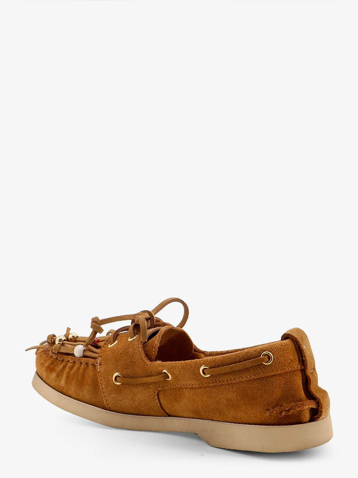 Golden Goose Deluxe Brand Women Cruise With Fringes Suede Loafers GOLDEN GOOSE