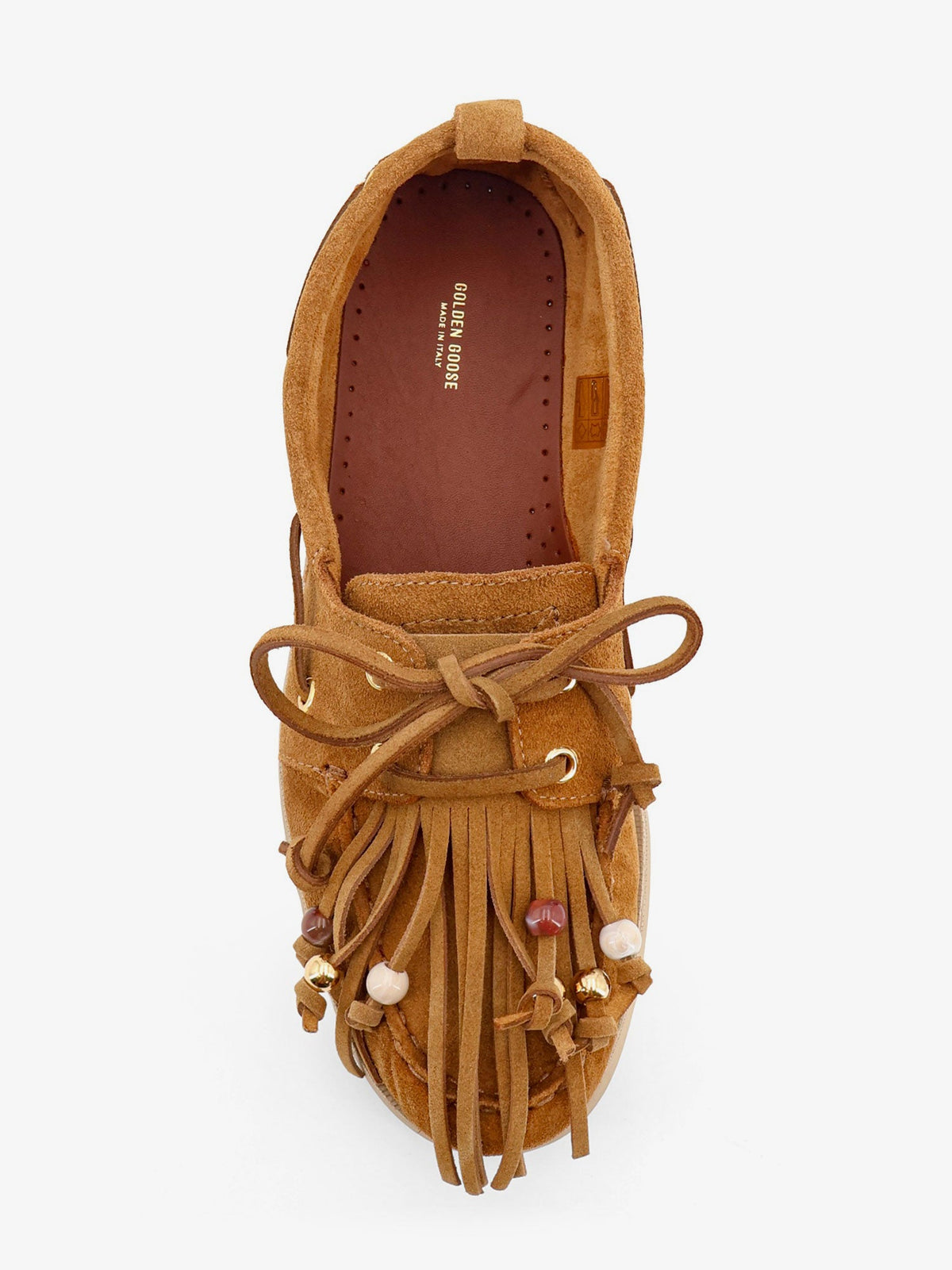Golden Goose Deluxe Brand Women Cruise With Fringes Suede Loafers GOLDEN GOOSE