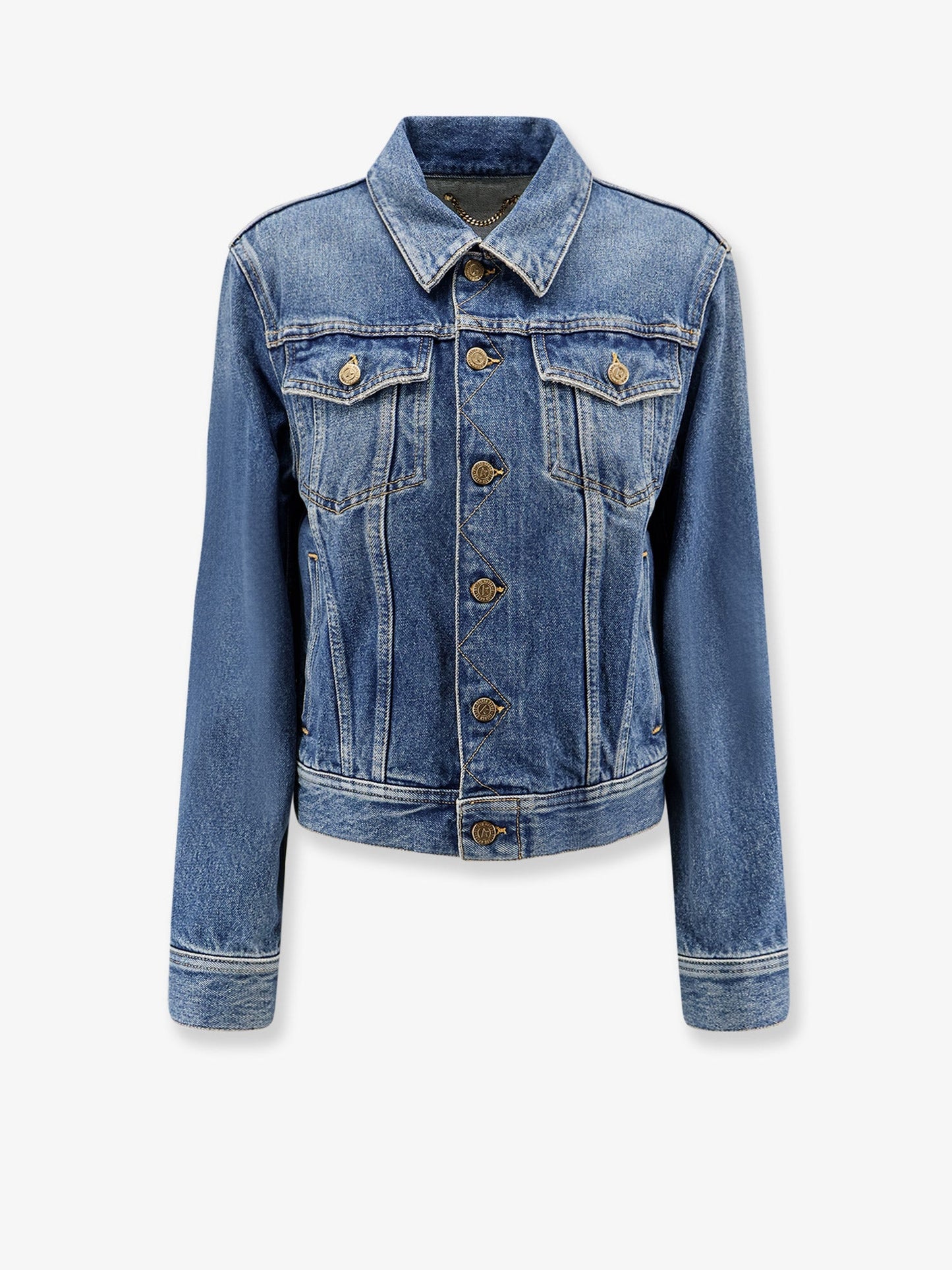 Golden Goose Deluxe Brand Women Slim Fit Denim Jacket GOLDEN GOOSE