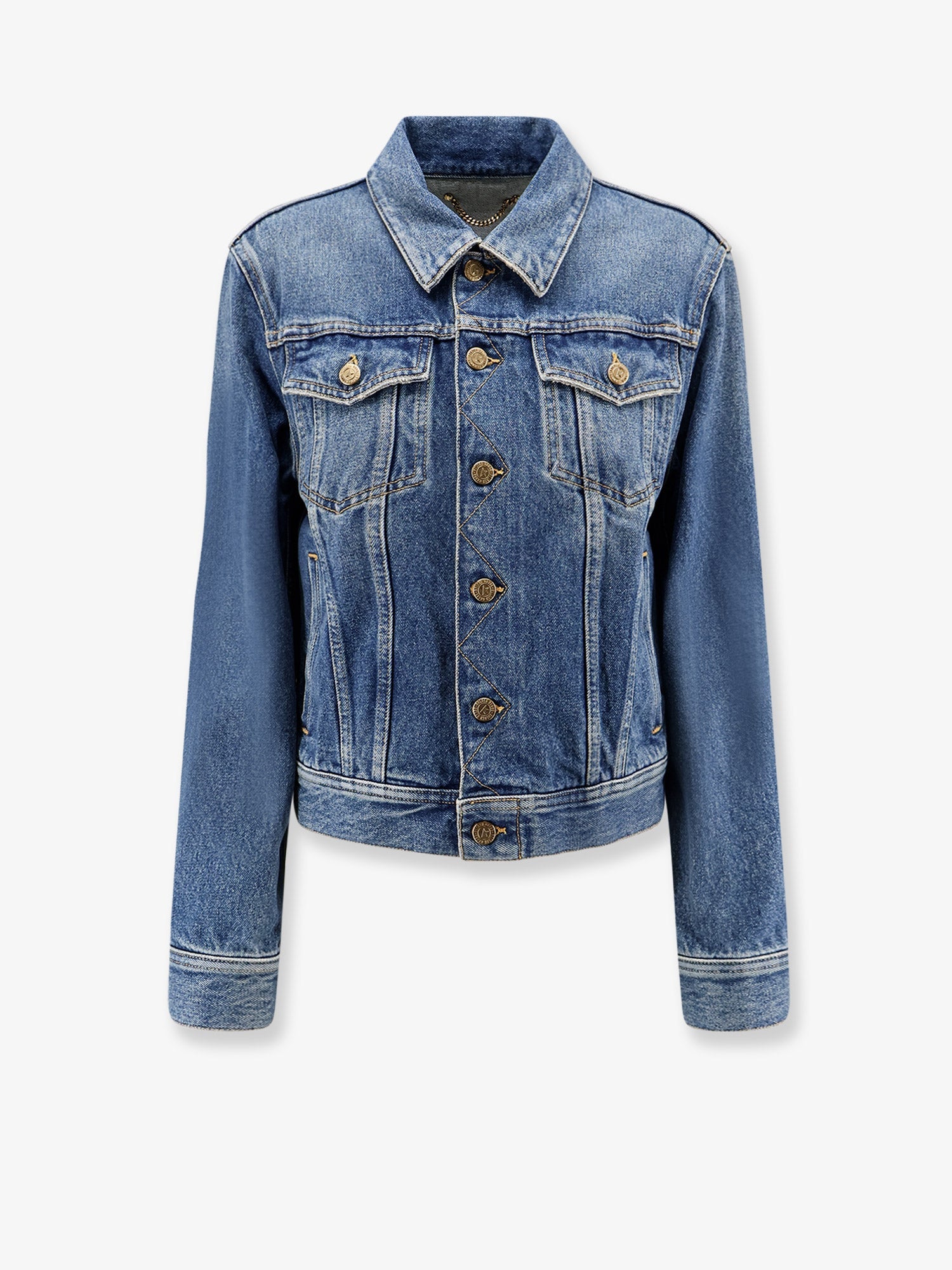 Golden Goose Deluxe Brand Women Slim Fit Denim Jacket GOLDEN GOOSE