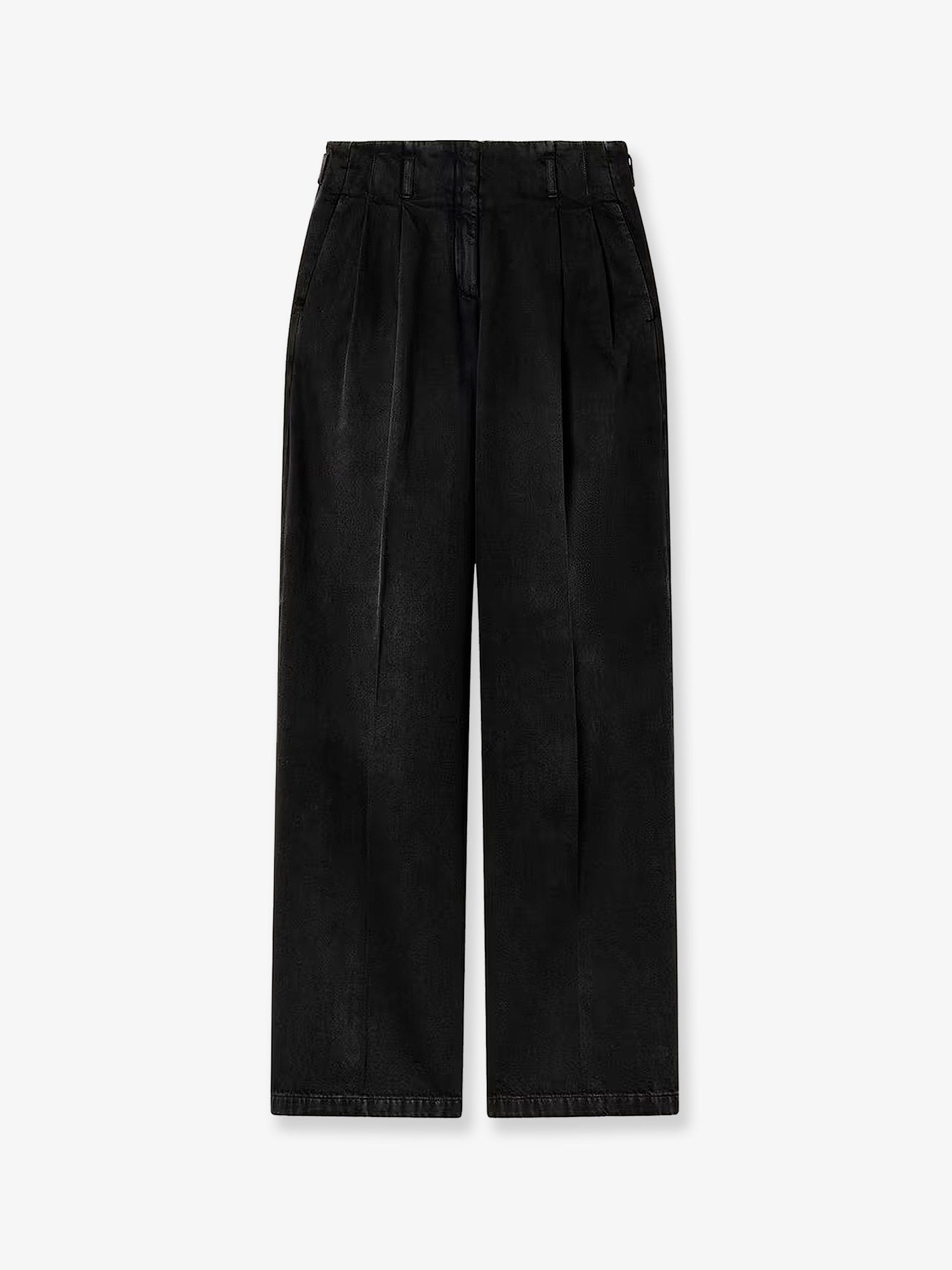 Golden Goose Deluxe Brand Women Flavia Stone-Washed Cotton Trousers GOLDEN GOOSE