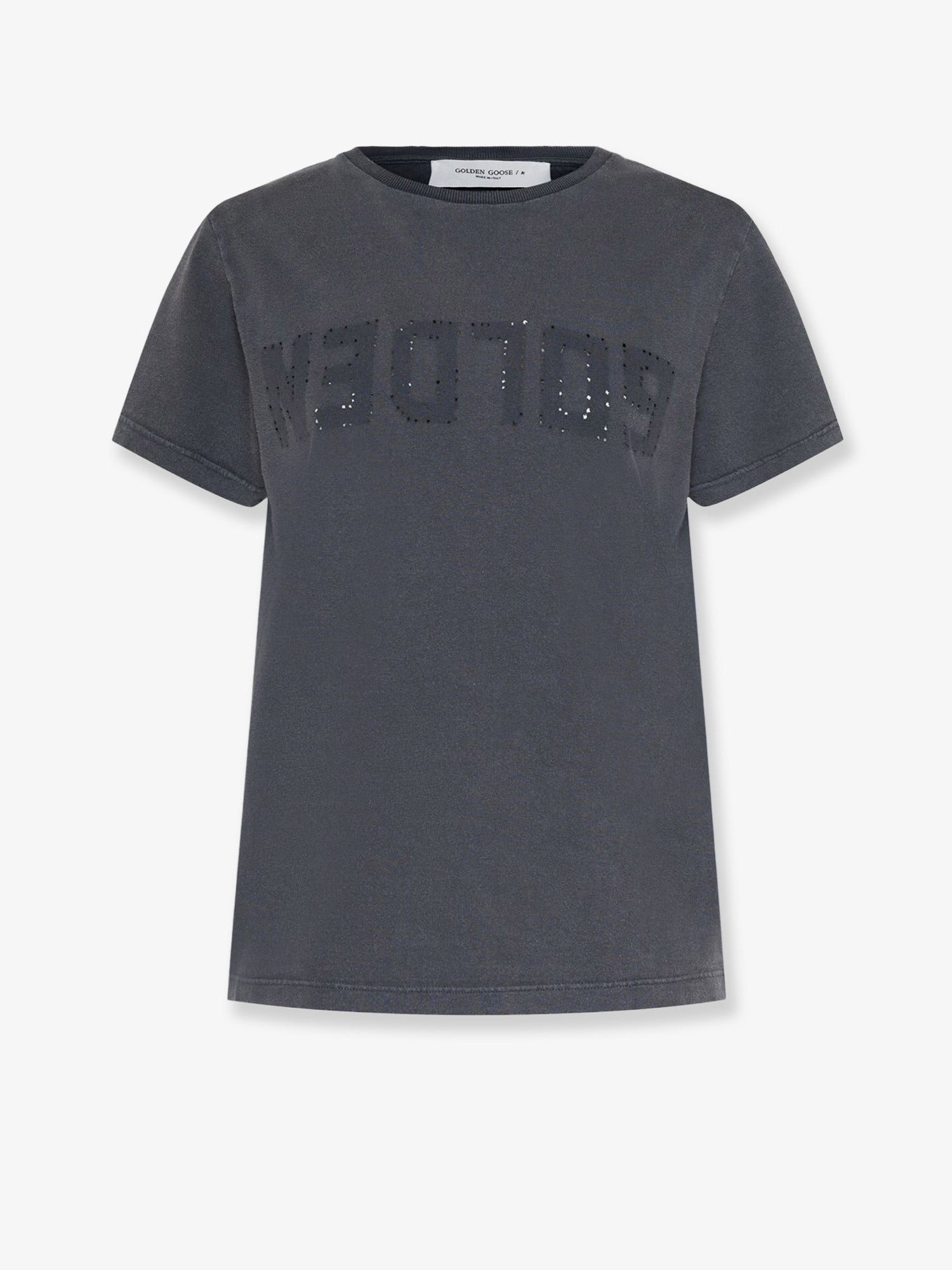Golden Goose Deluxe Brand Women Distressed Cotton T-Shirt GOLDEN GOOSE