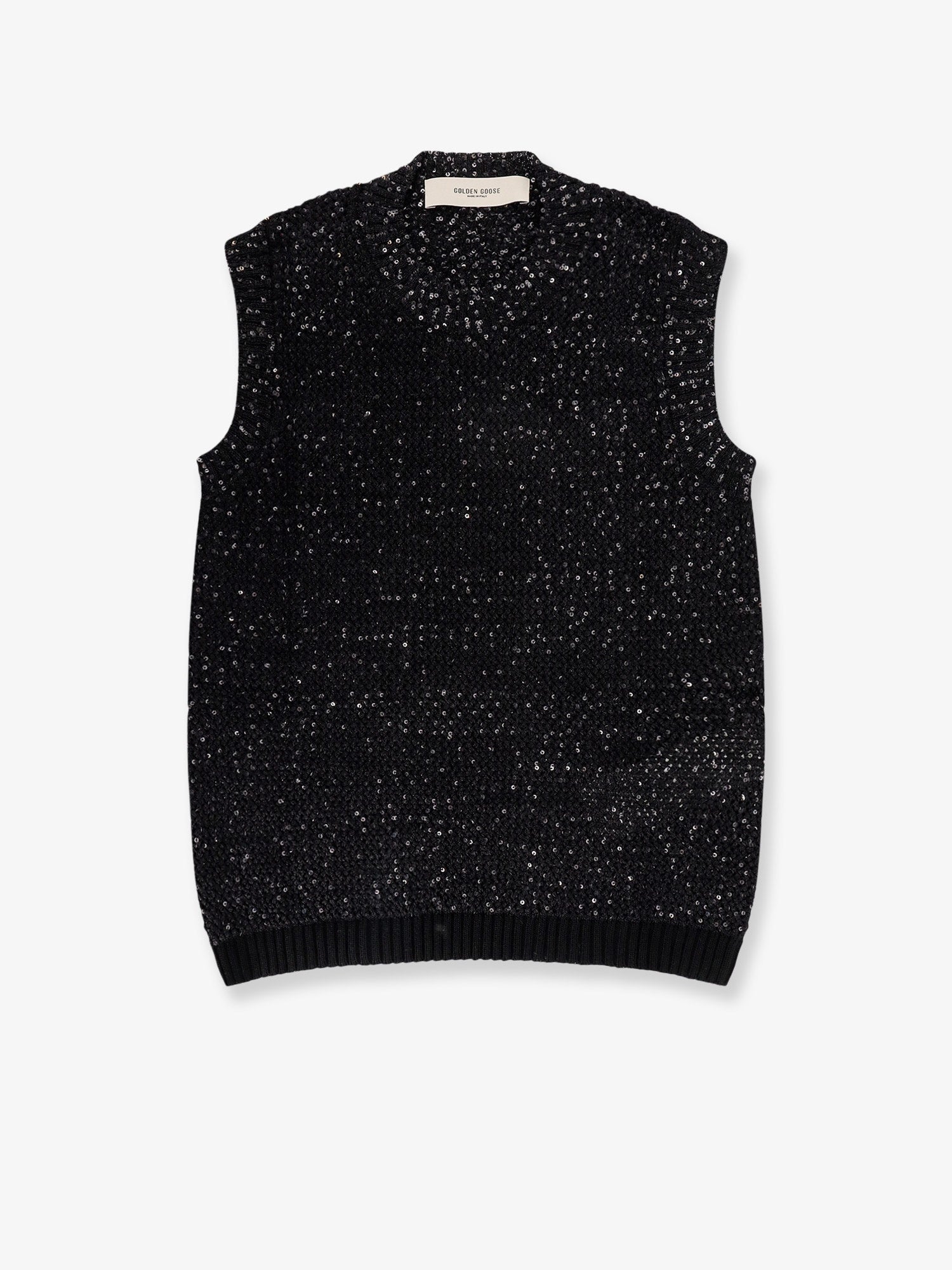 Golden Goose Deluxe Brand Women Melyssa Sleeveless Sweater With Sequins GOLDEN GOOSE