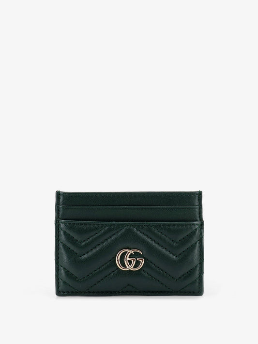 Gucci Women Gg Marmont Leather Card Holder GUCCI