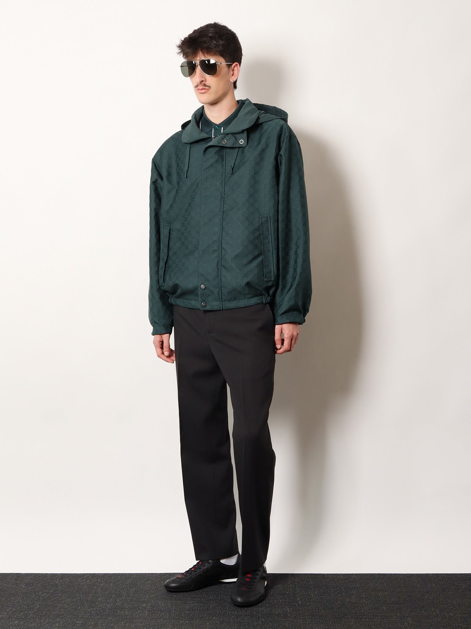 Gucci Men Reversible Ripstop Cotton Jacket GUCCI