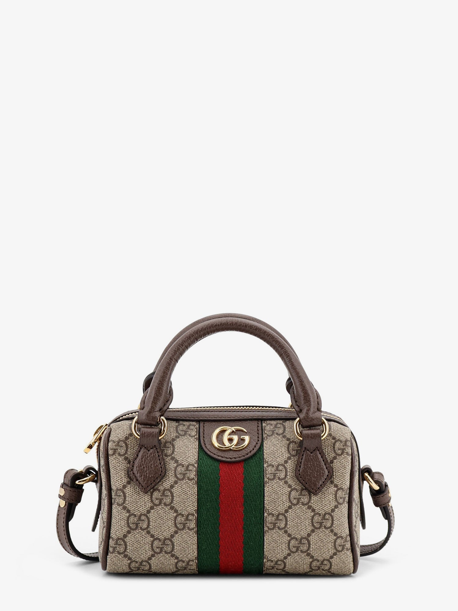 Gucci Women Ophidia Mini Bag Gg Supreme Fabric Crossbody Bag GUCCI