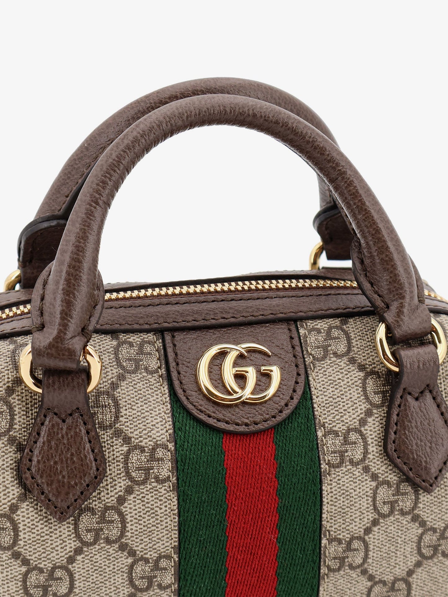 Gucci Women Ophidia Mini Bag Gg Supreme Fabric Crossbody Bag GUCCI