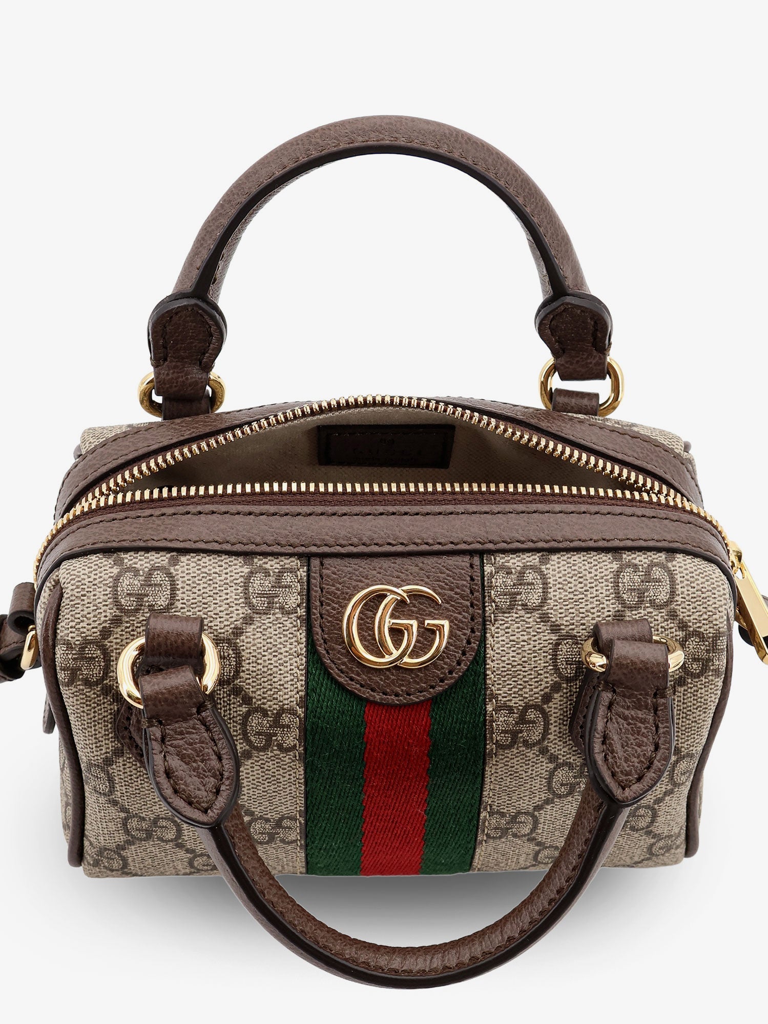Gucci Women Ophidia Mini Bag Gg Supreme Fabric Crossbody Bag GUCCI