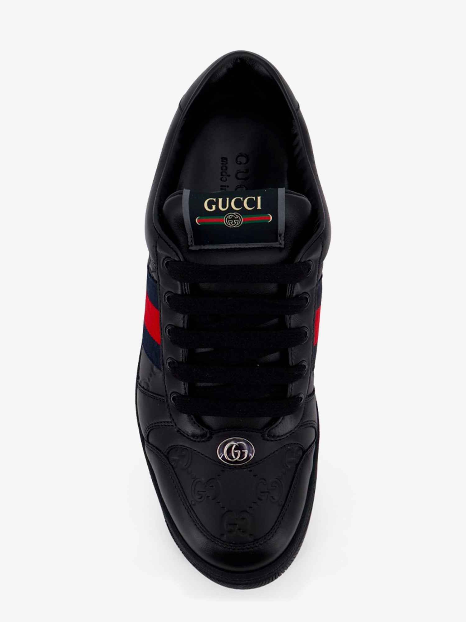 Gucci Men Screener Leather Sneakers GUCCI
