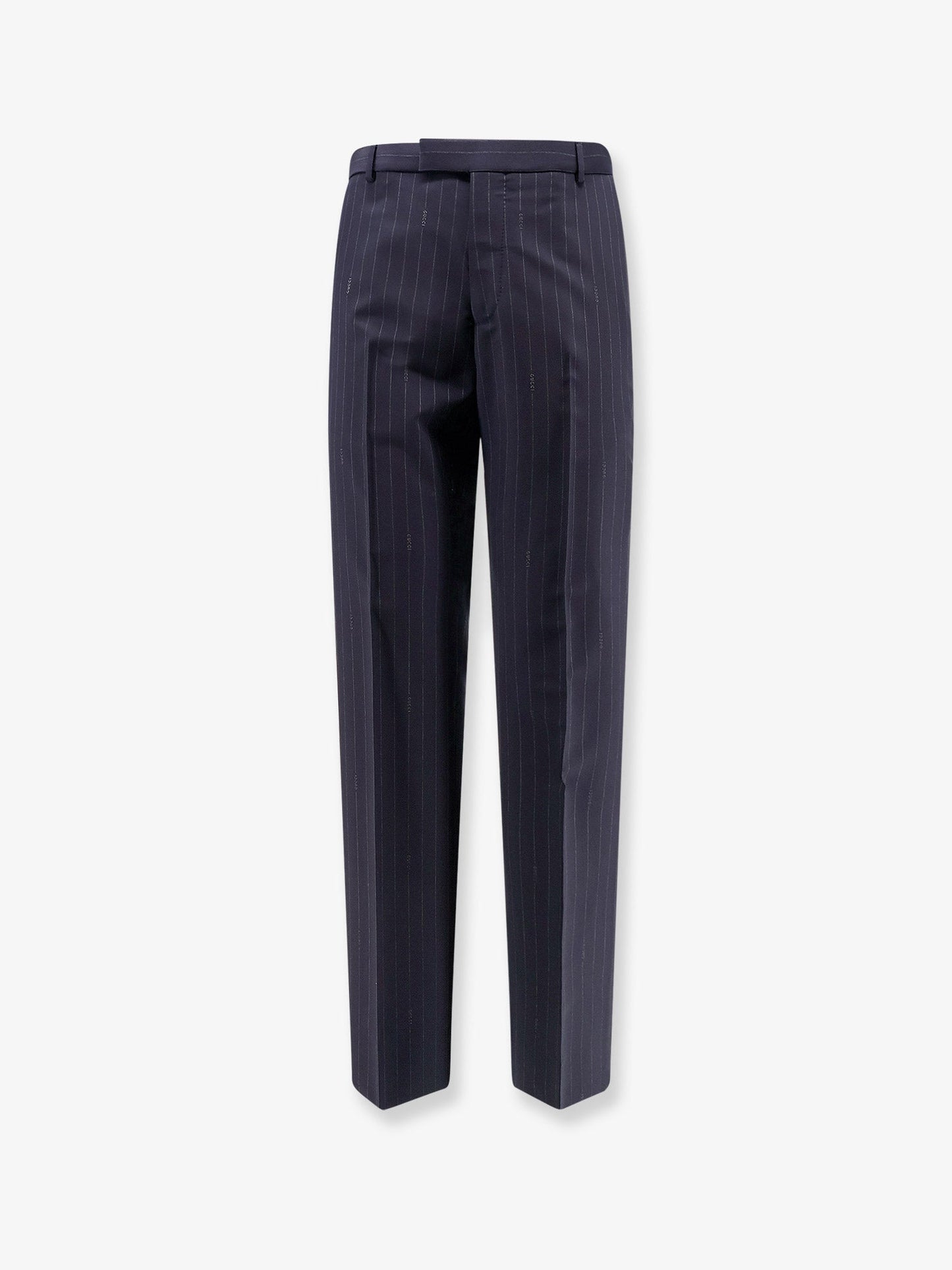 Gucci Men Gucci Pinstripe Wool Trousers GUCCI