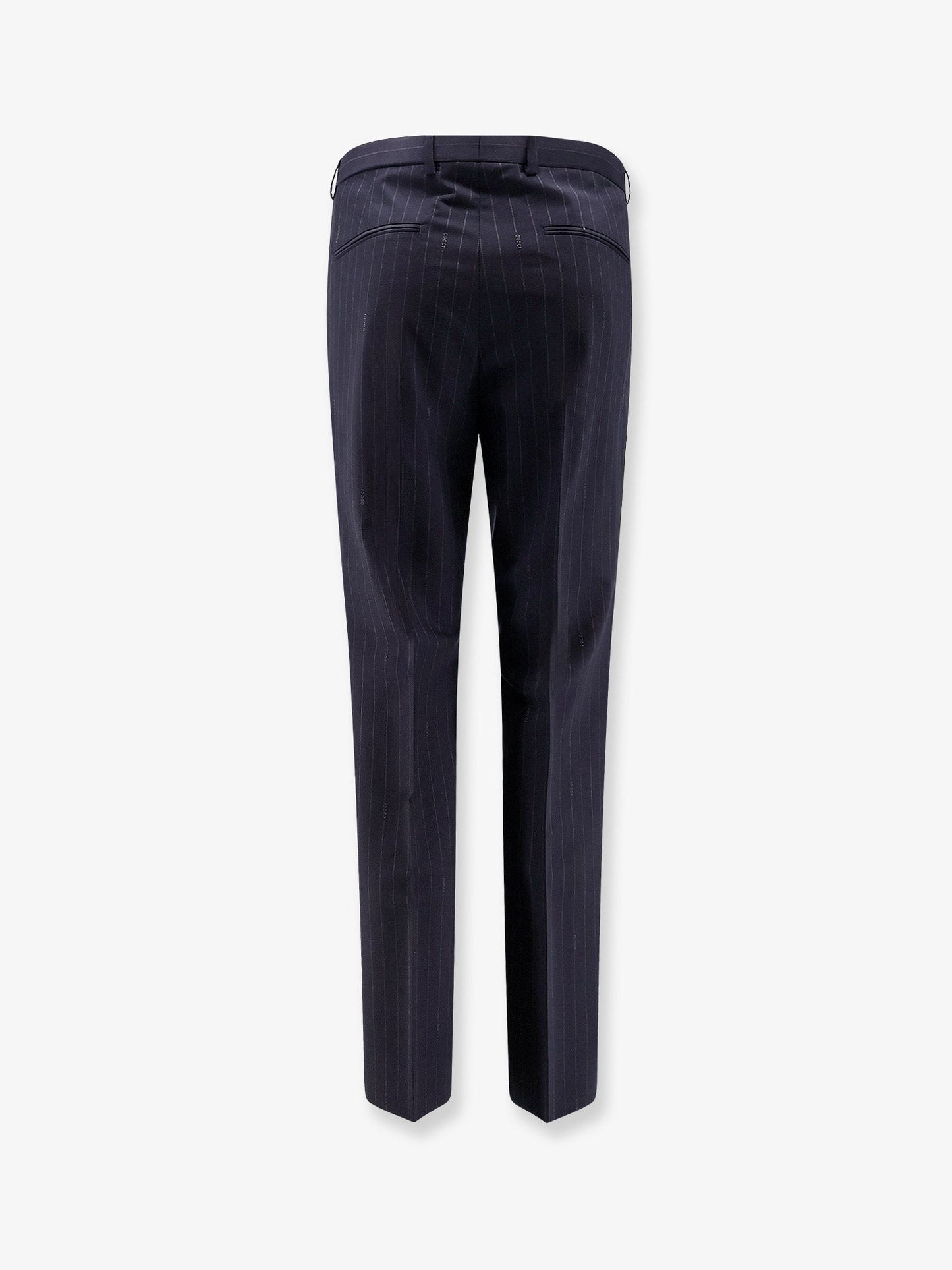 Gucci Men Gucci Pinstripe Wool Trousers GUCCI
