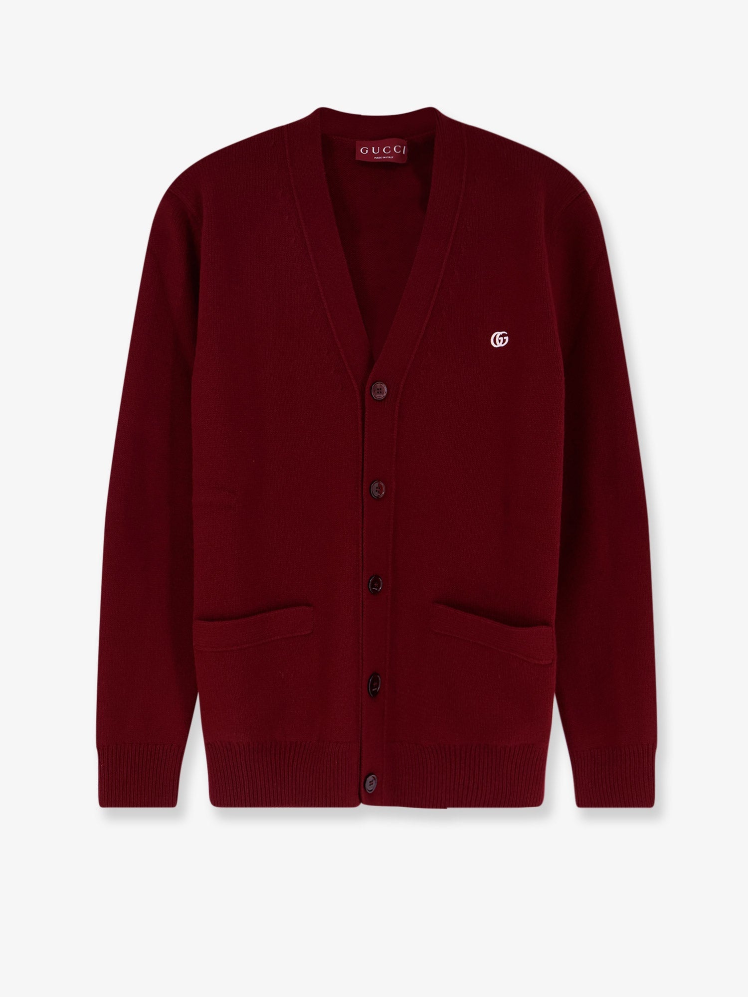 Gucci Men Wool And Cashmere Cardigan GUCCI