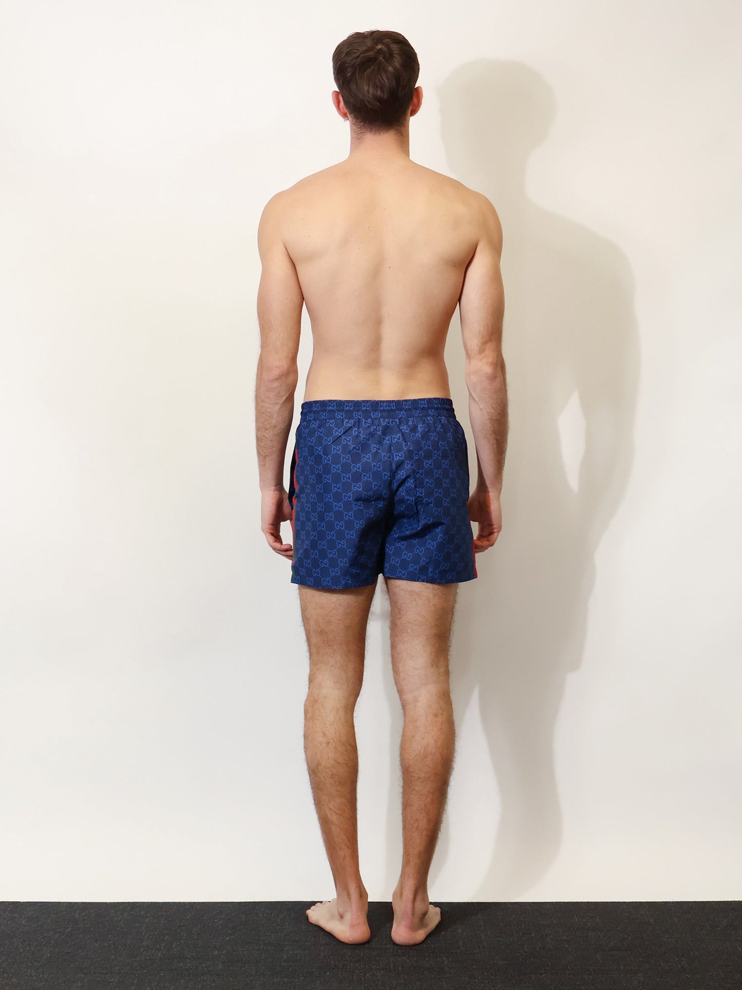 Gucci Men Gg Nylon Swim Trunks GUCCI