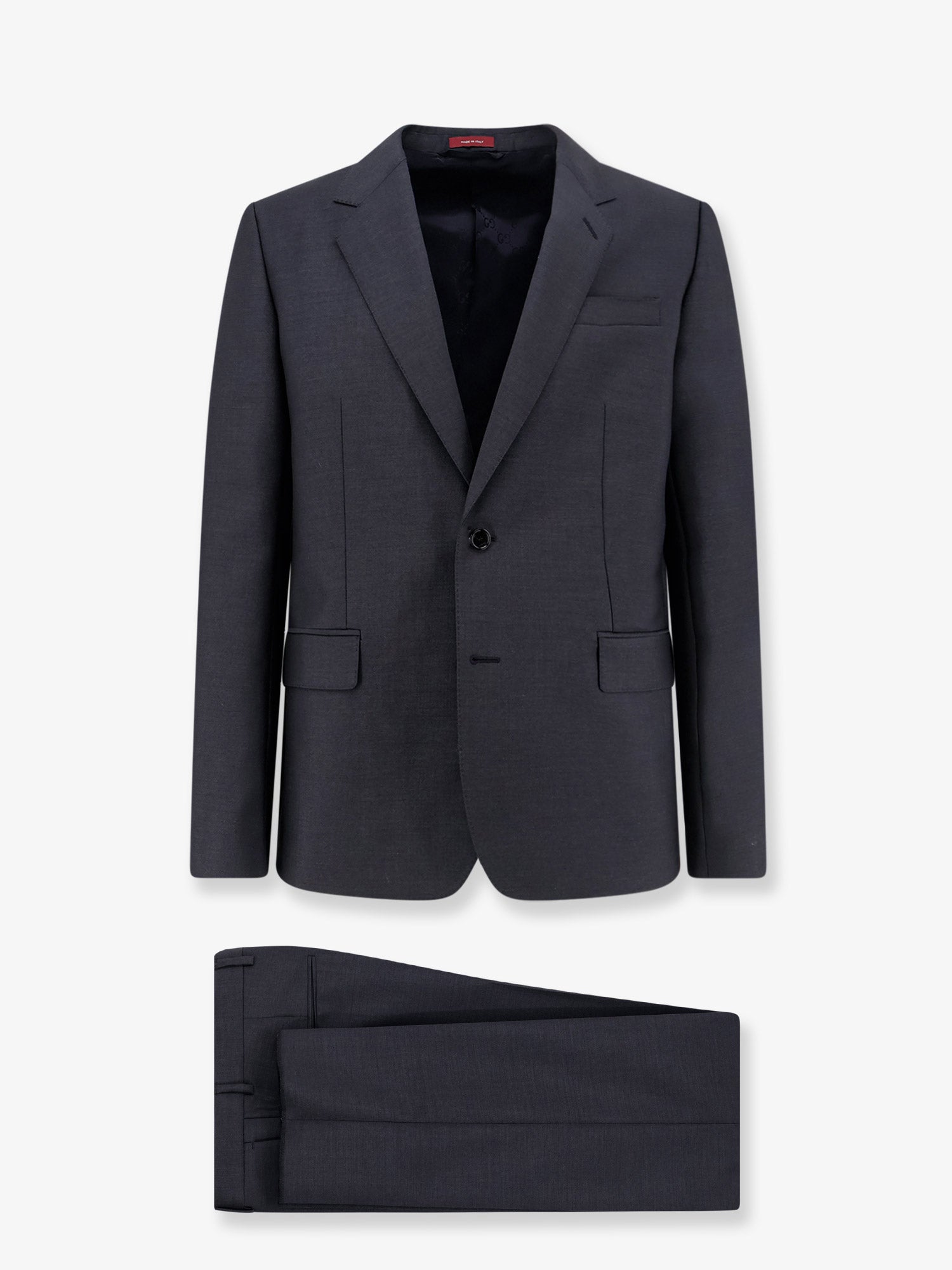 Gucci Men Classic Mohair And Wool Suit GUCCI