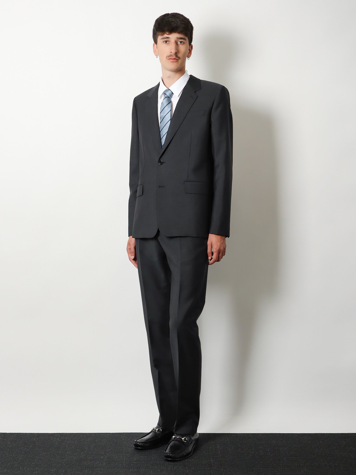 Gucci Men Classic Mohair And Wool Suit GUCCI