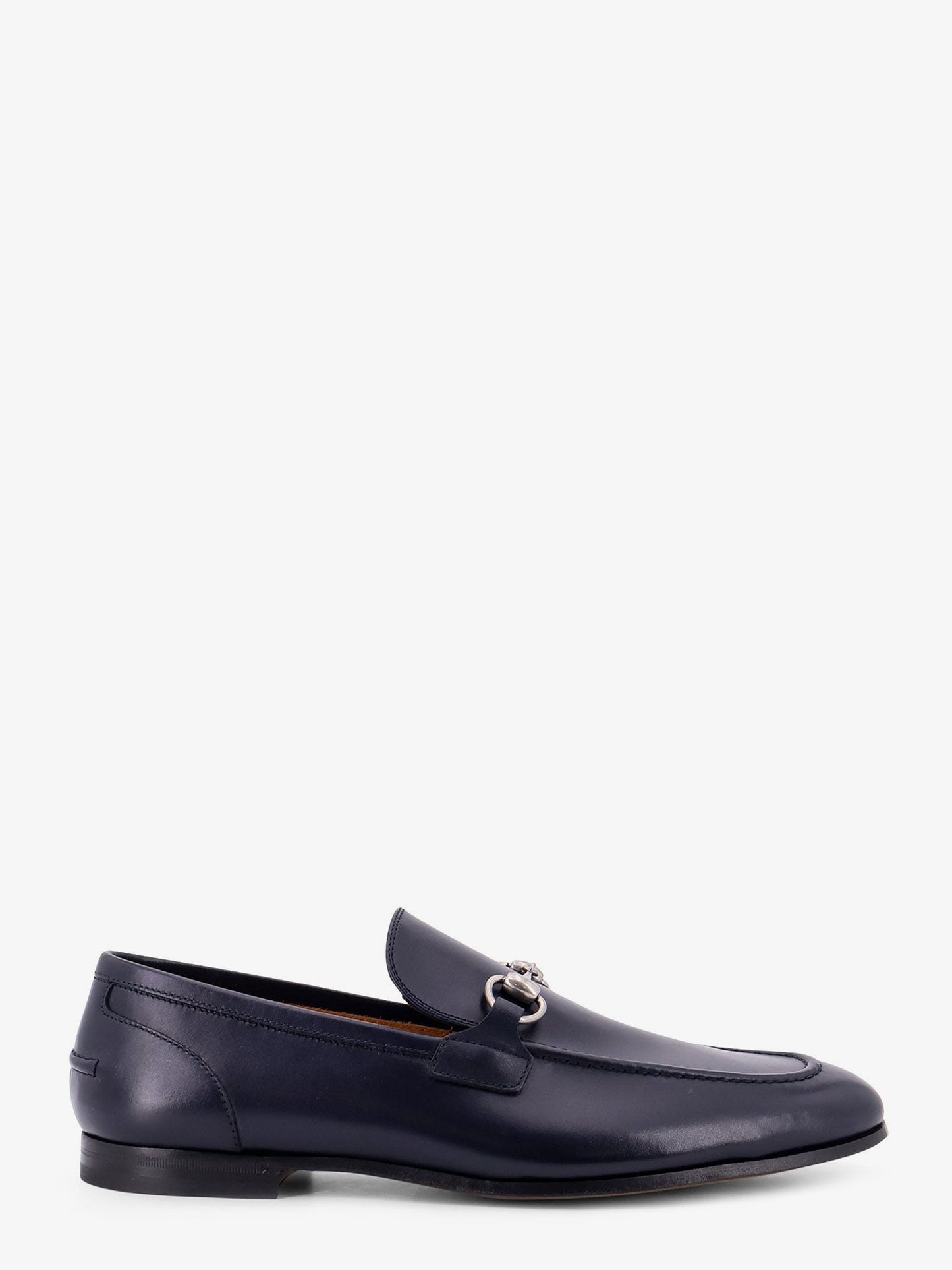 Gucci Men Leather Loafer With Horsebit GUCCI